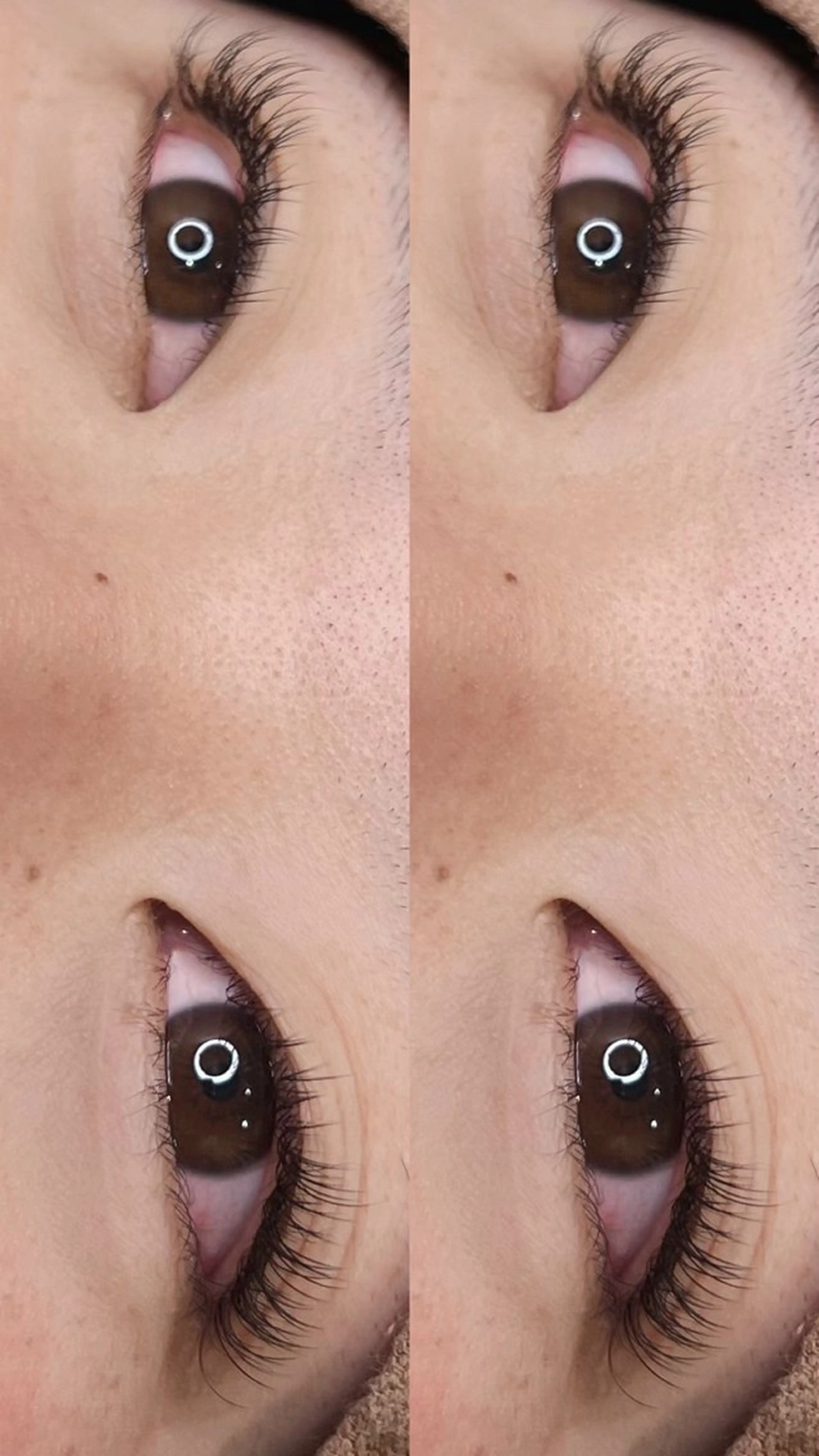 マツエク・マツパ Cカール キュート 米田 穂乃花のヘアスタイル