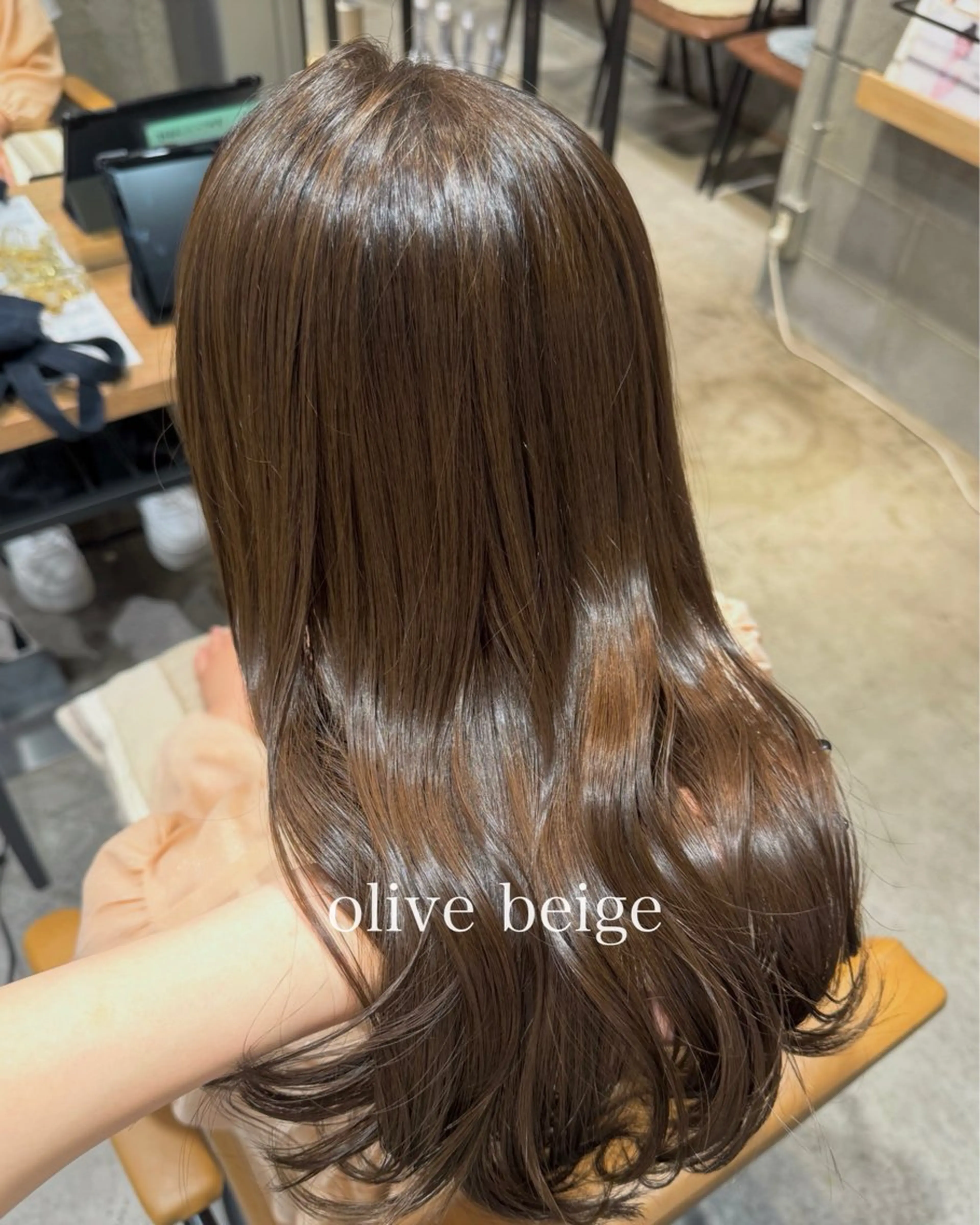 ロング カラー 顔まわり/艶カラー/ 🤎himari🤎のヘアスタイル