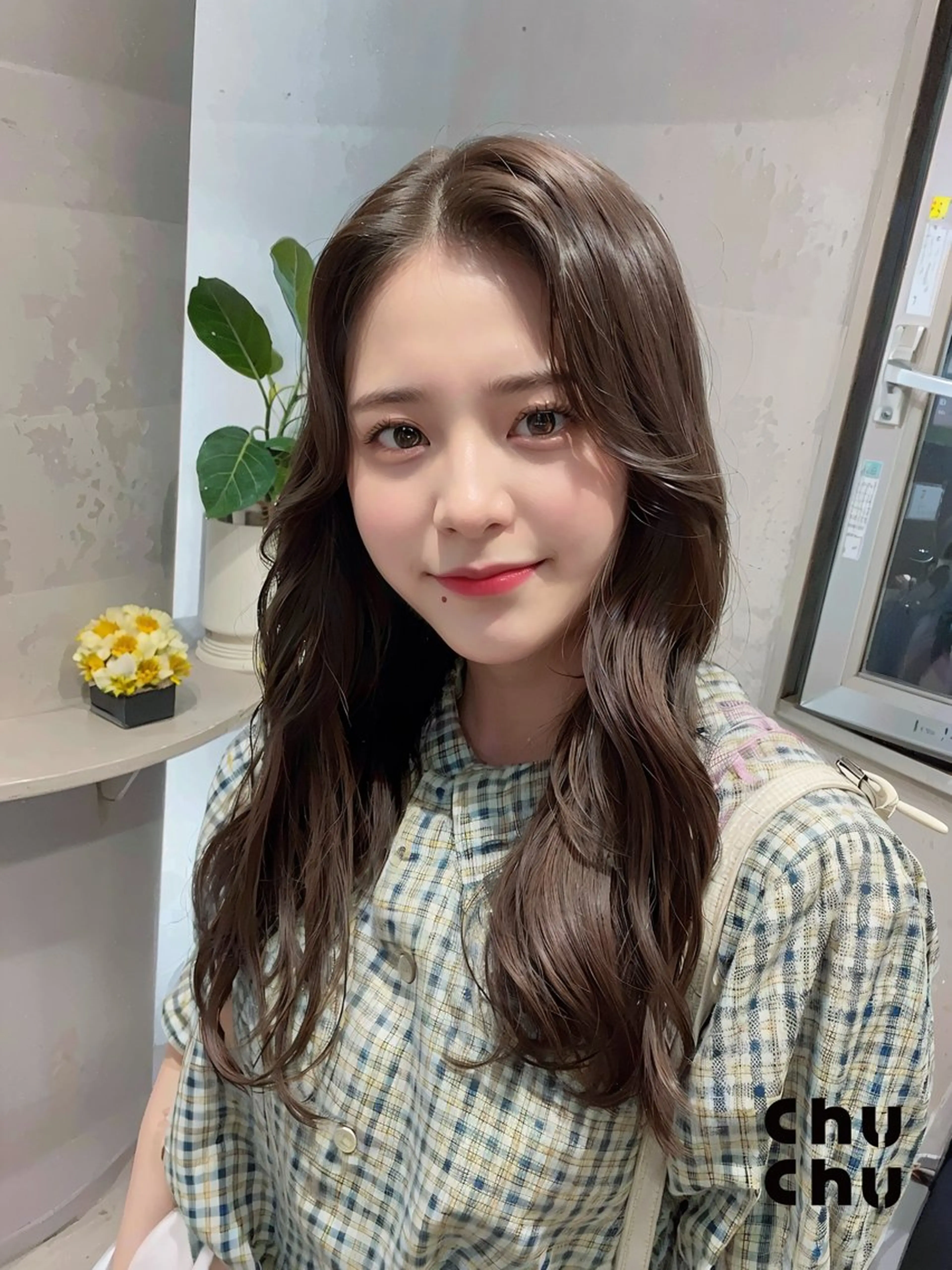 ロング カラー ダブルカラー 新宿のヘアスタイル