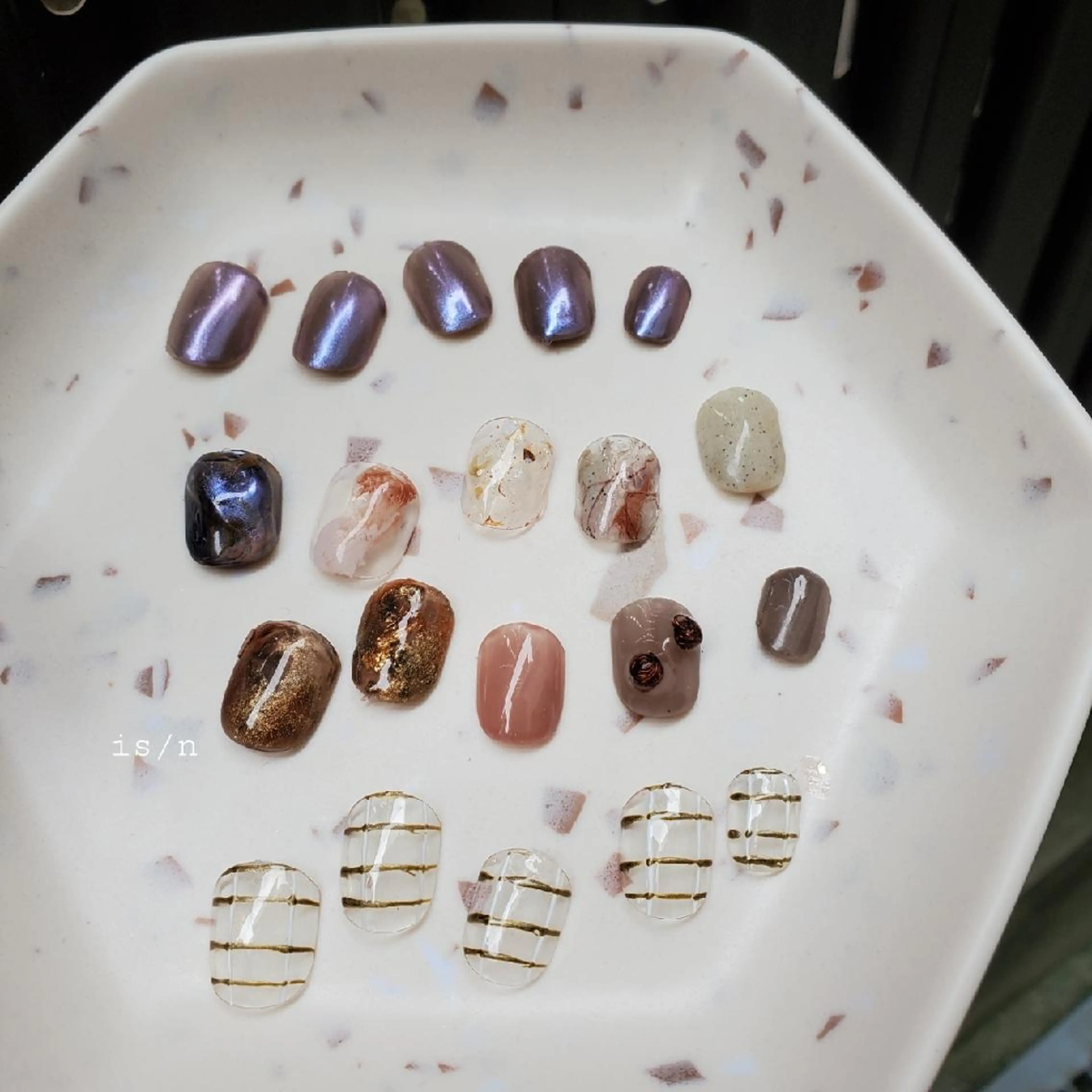 ネイル ハンドネイル 店長 佐藤のネイルデザイン