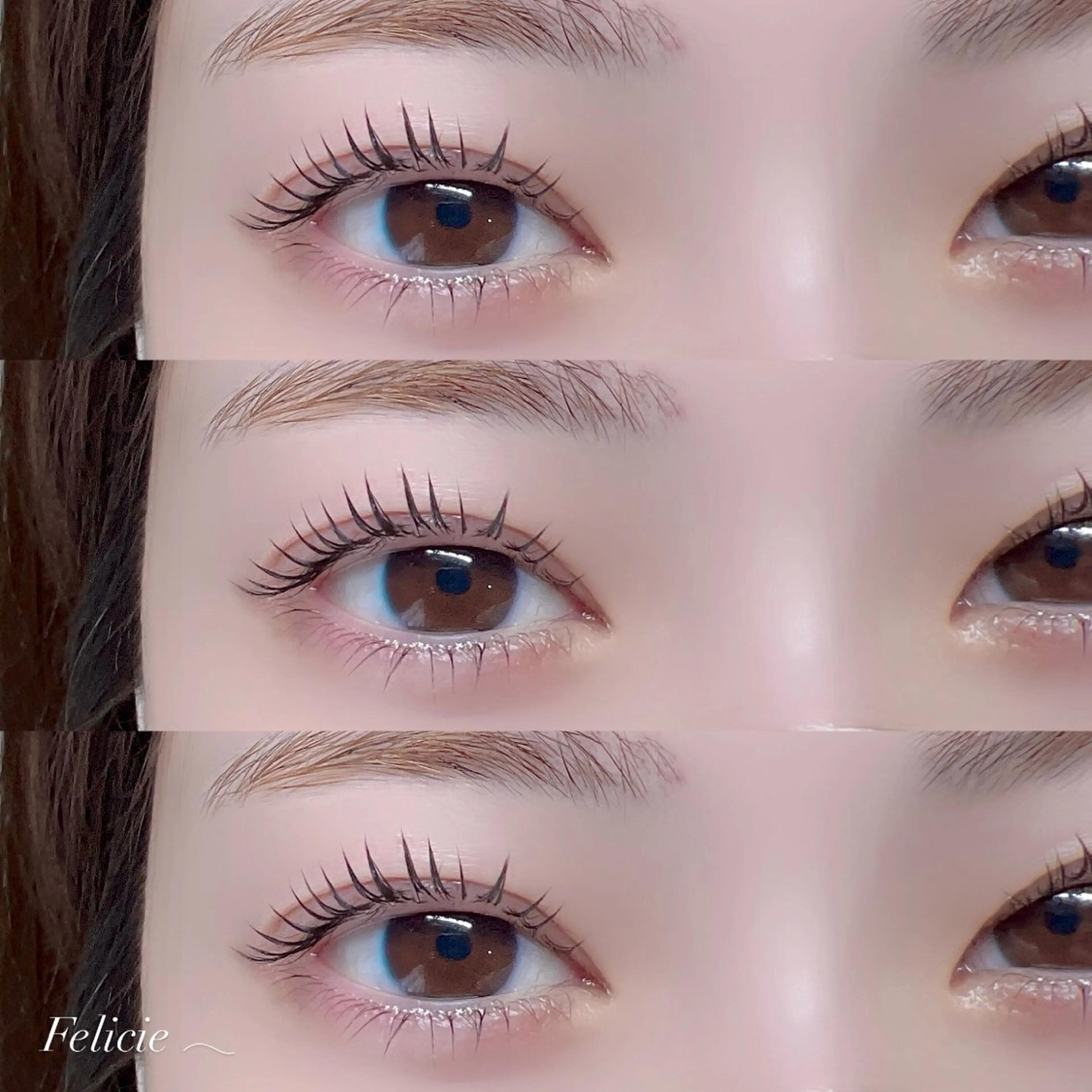 マツエク・マツパ Felicie＊ Sayakaのマツエク・マツパデザイン