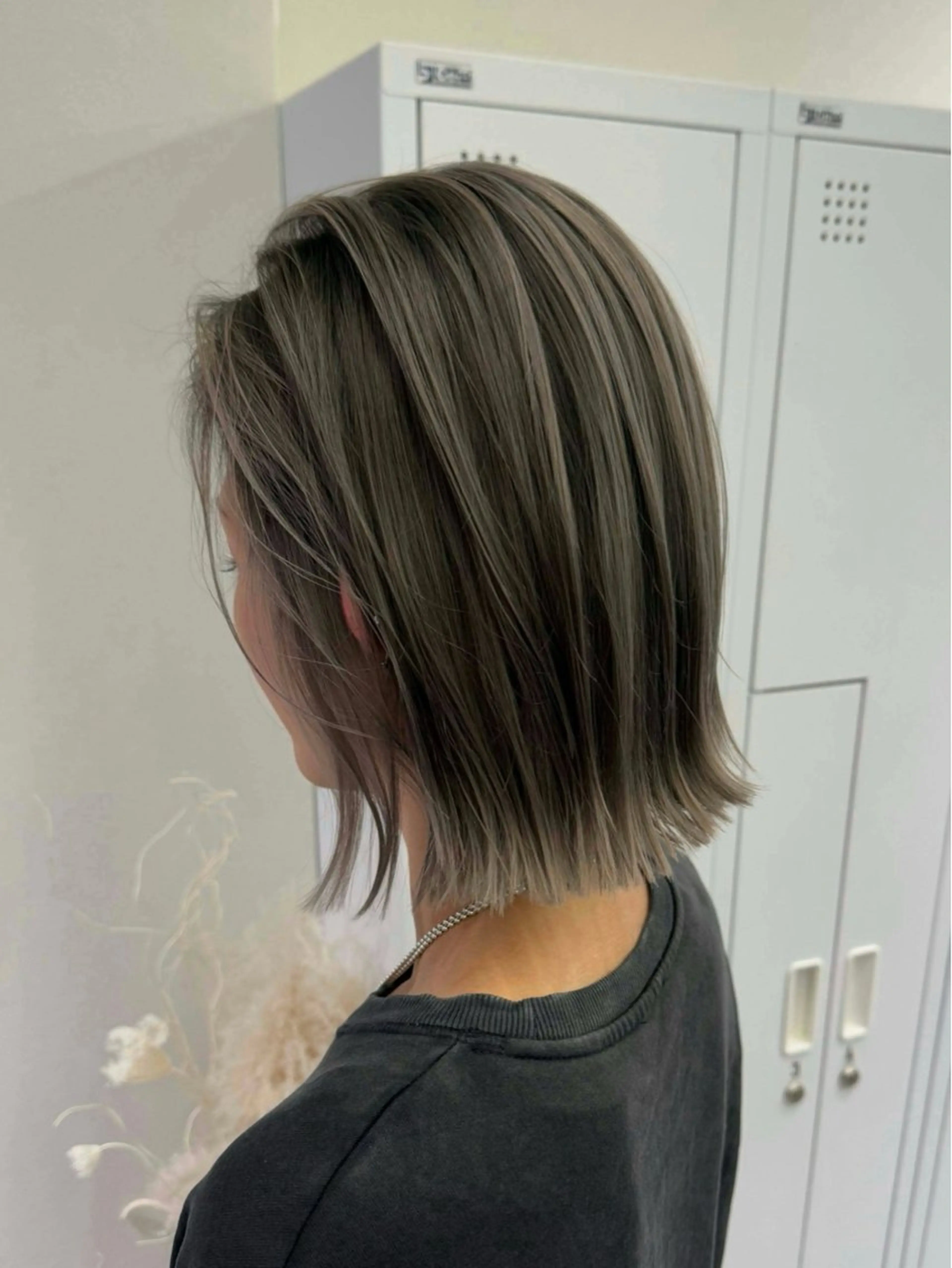 ミディアム カラー ボブ カット ヘアカラー piLLon/ RYUKAのヘアスタイル