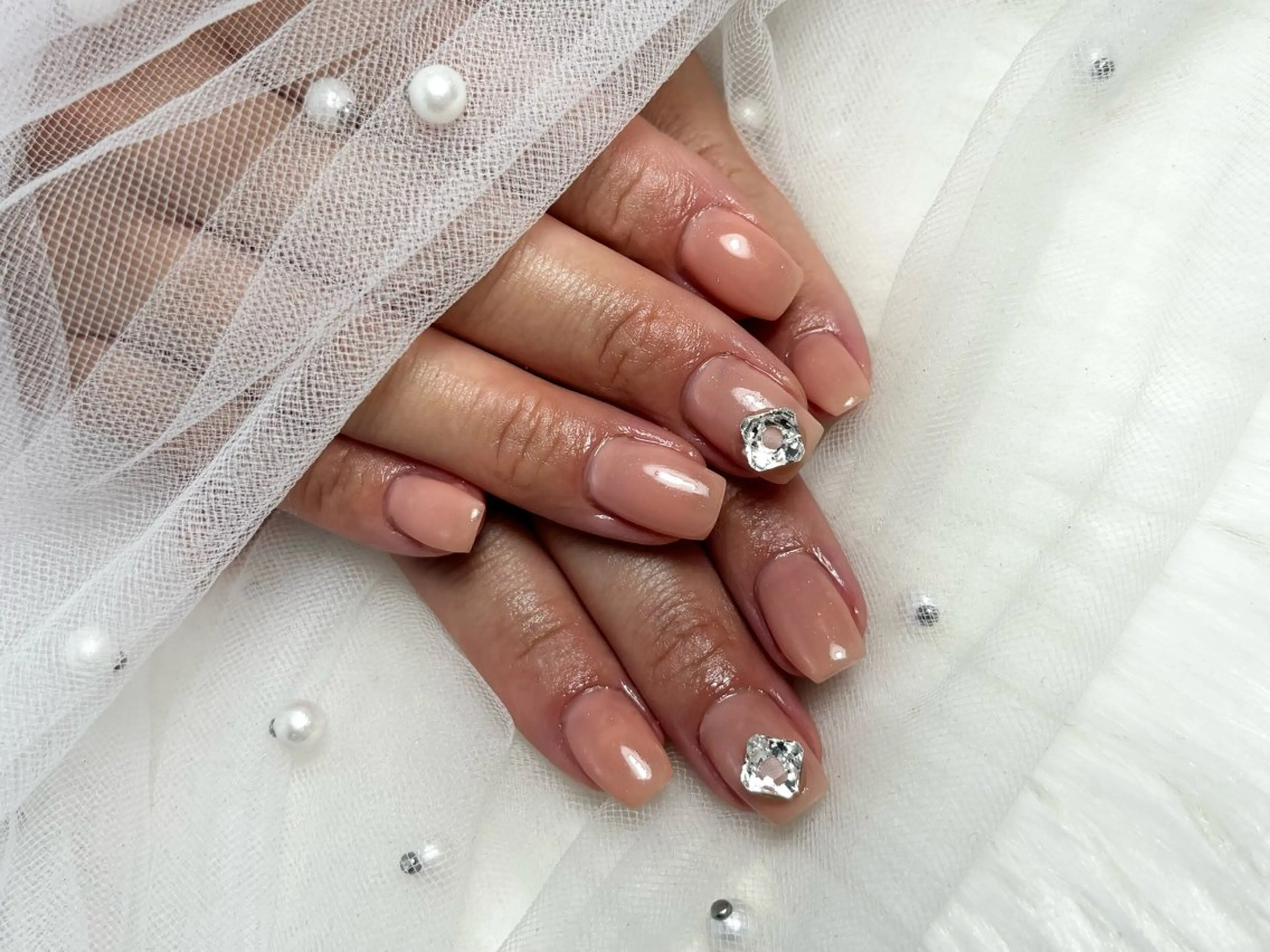 ワンカラー/ラメグラデーションの写真