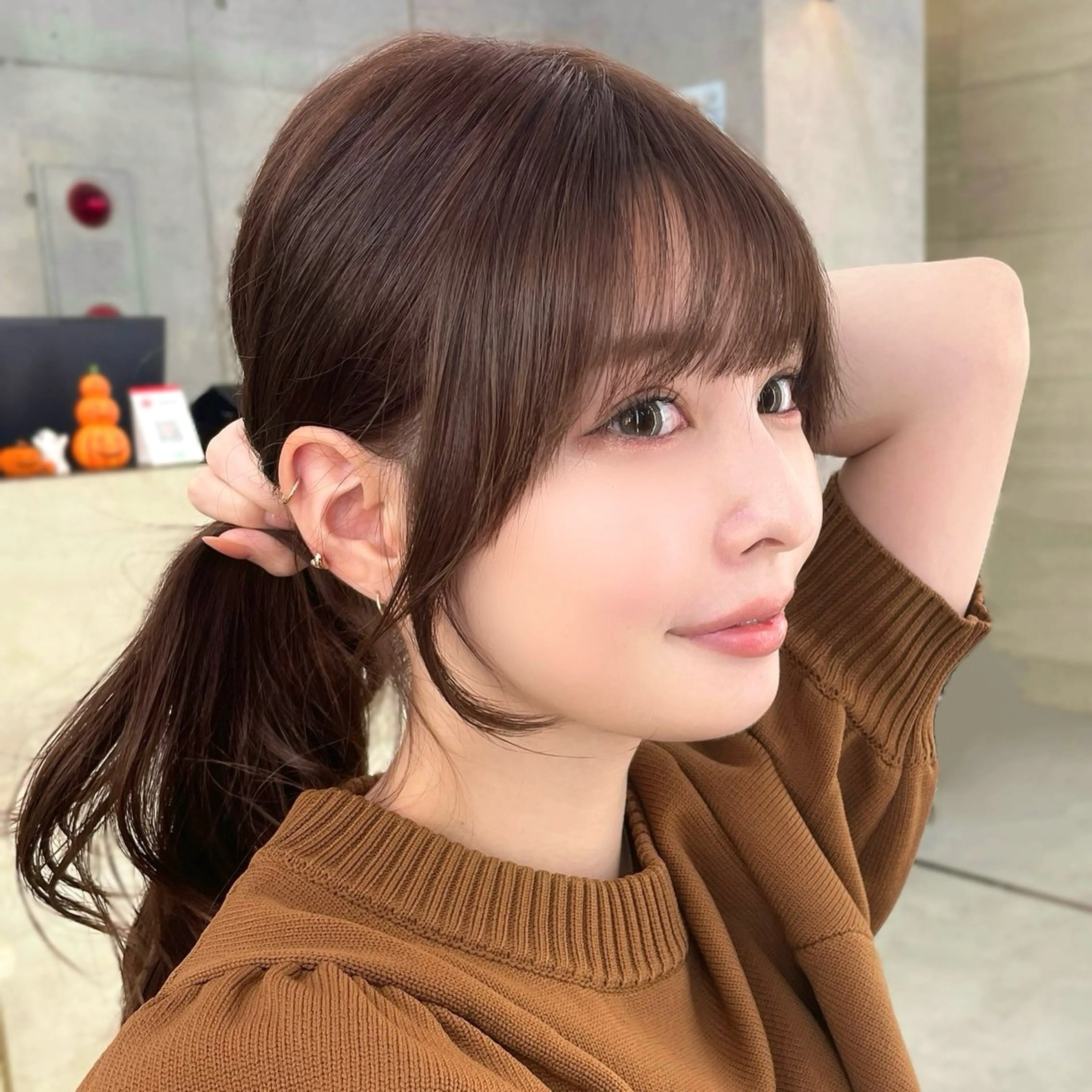 ロング カラー カット ヘアカラー トリートメント 韓国ヘア🇰🇷 レイヤー/芝春樹のヘアスタイル