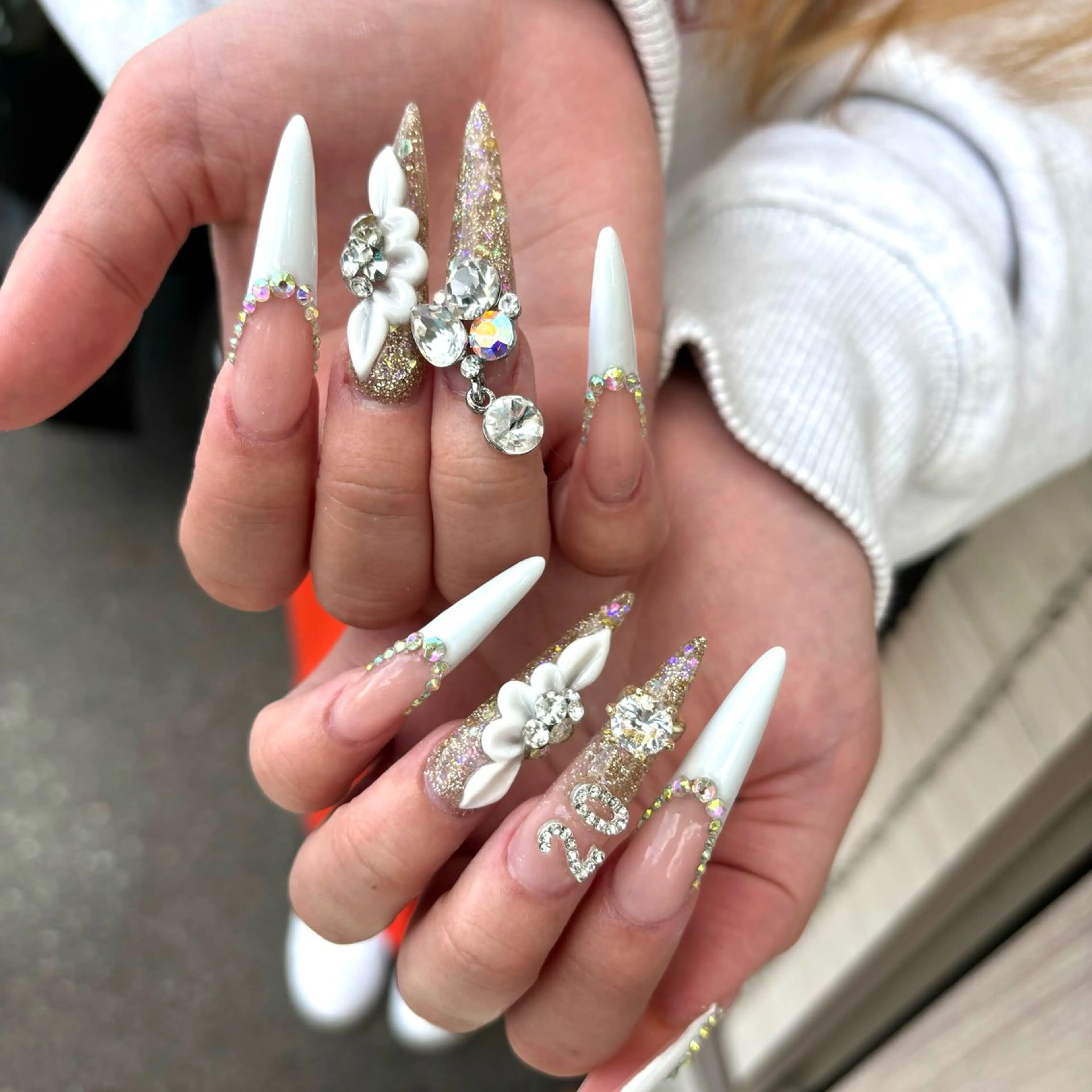 ネイル 成人式 ハンドネイル maki nailのネイルデザイン