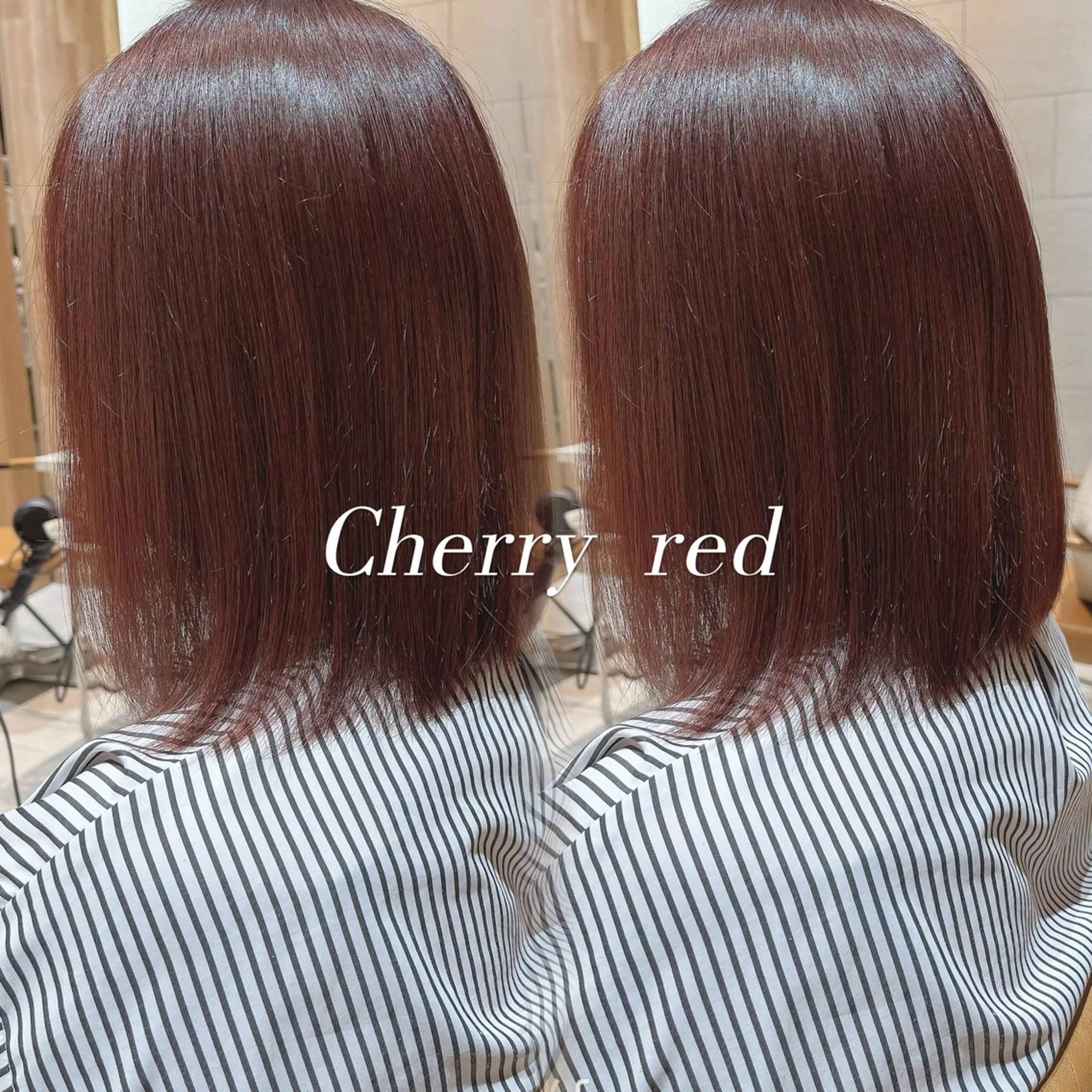 ミディアム カラー ヘアカラー 艶カラー/髪質改善/ ななのヘアスタイル