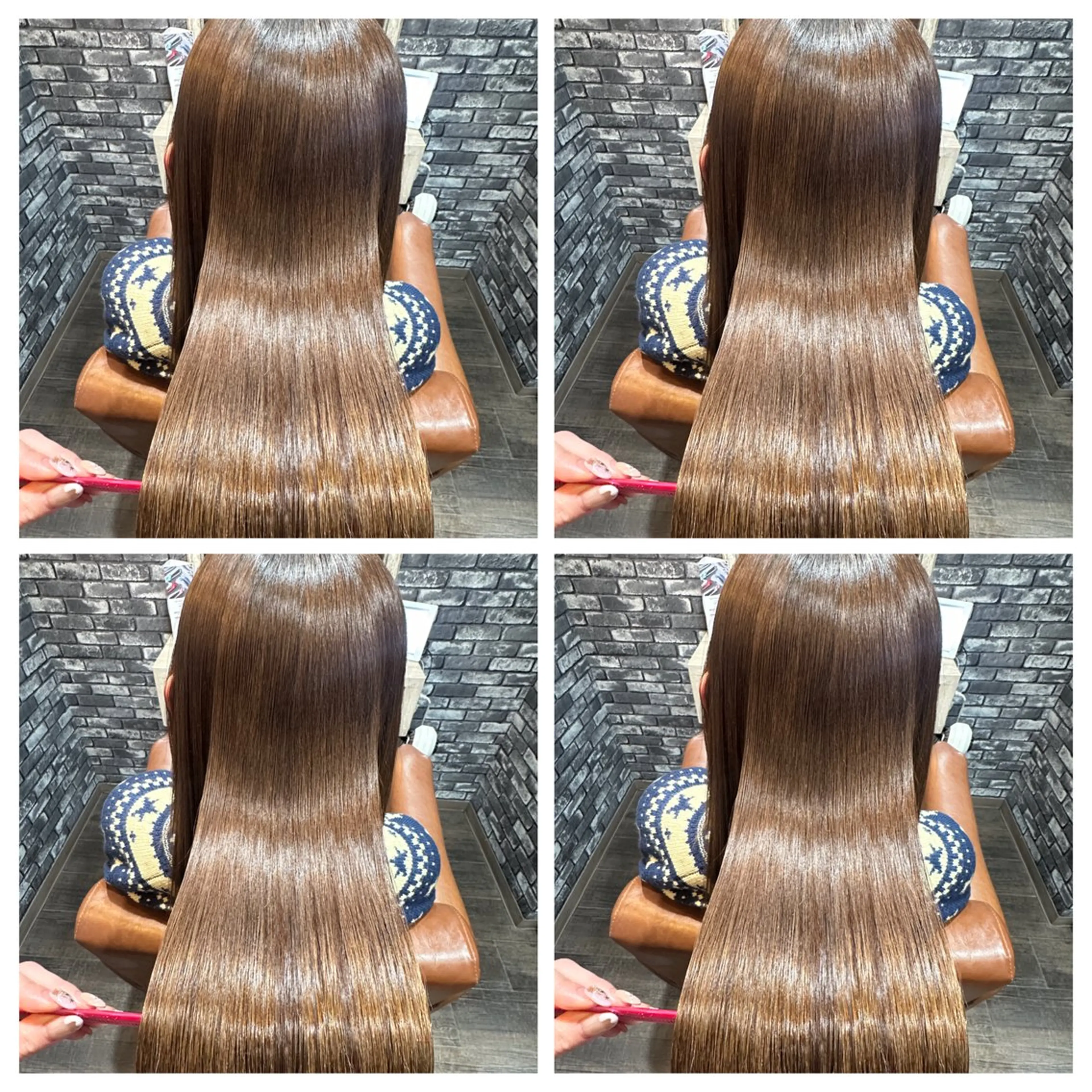 ロング ヘアアレンジ 縮毛矯正 トリートメント 🎀推し活ヘアー🎀 Yuuna🐰💖のヘアスタイル