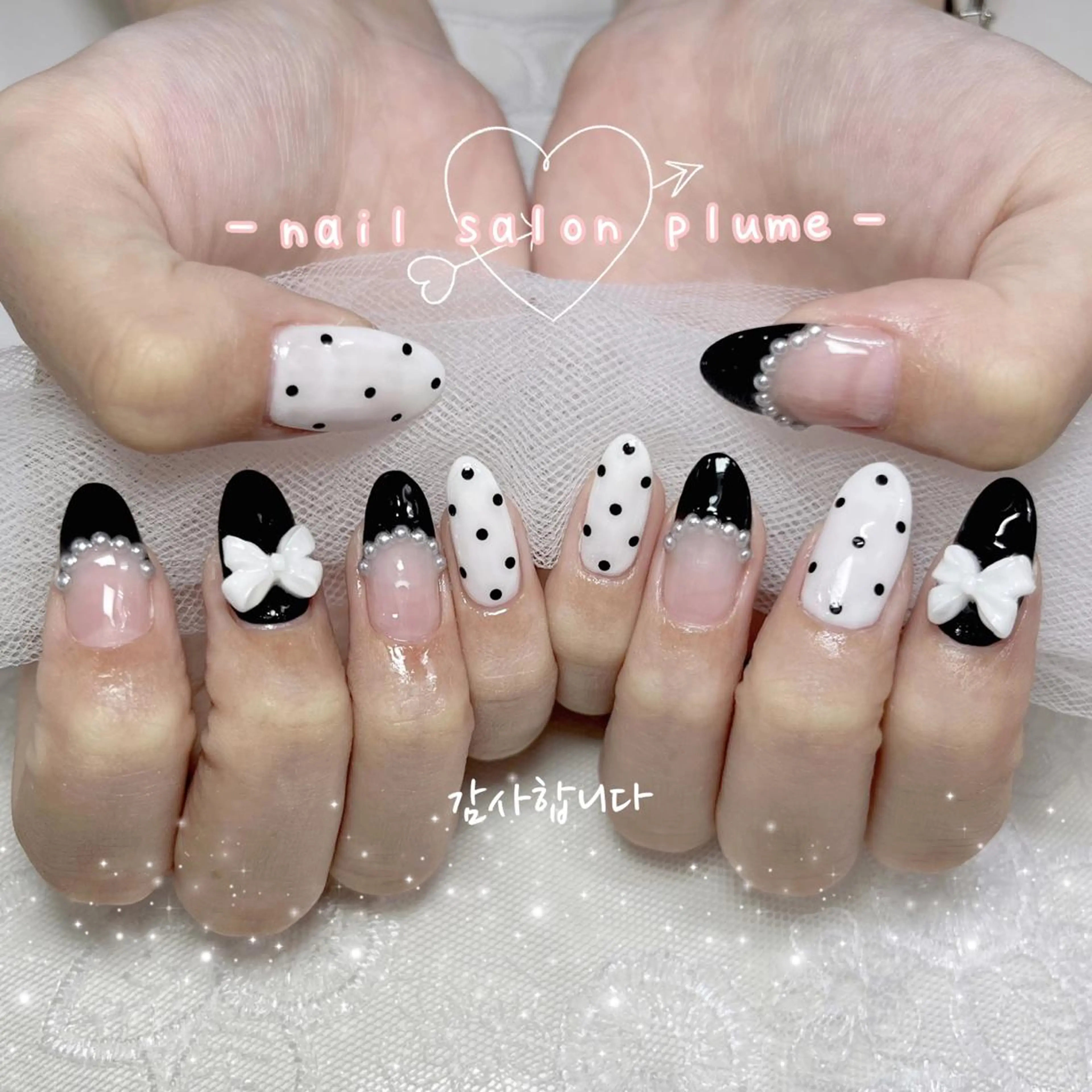 ネイル ハンドネイル plume nail ☆韓国ネイルのネイルデザイン