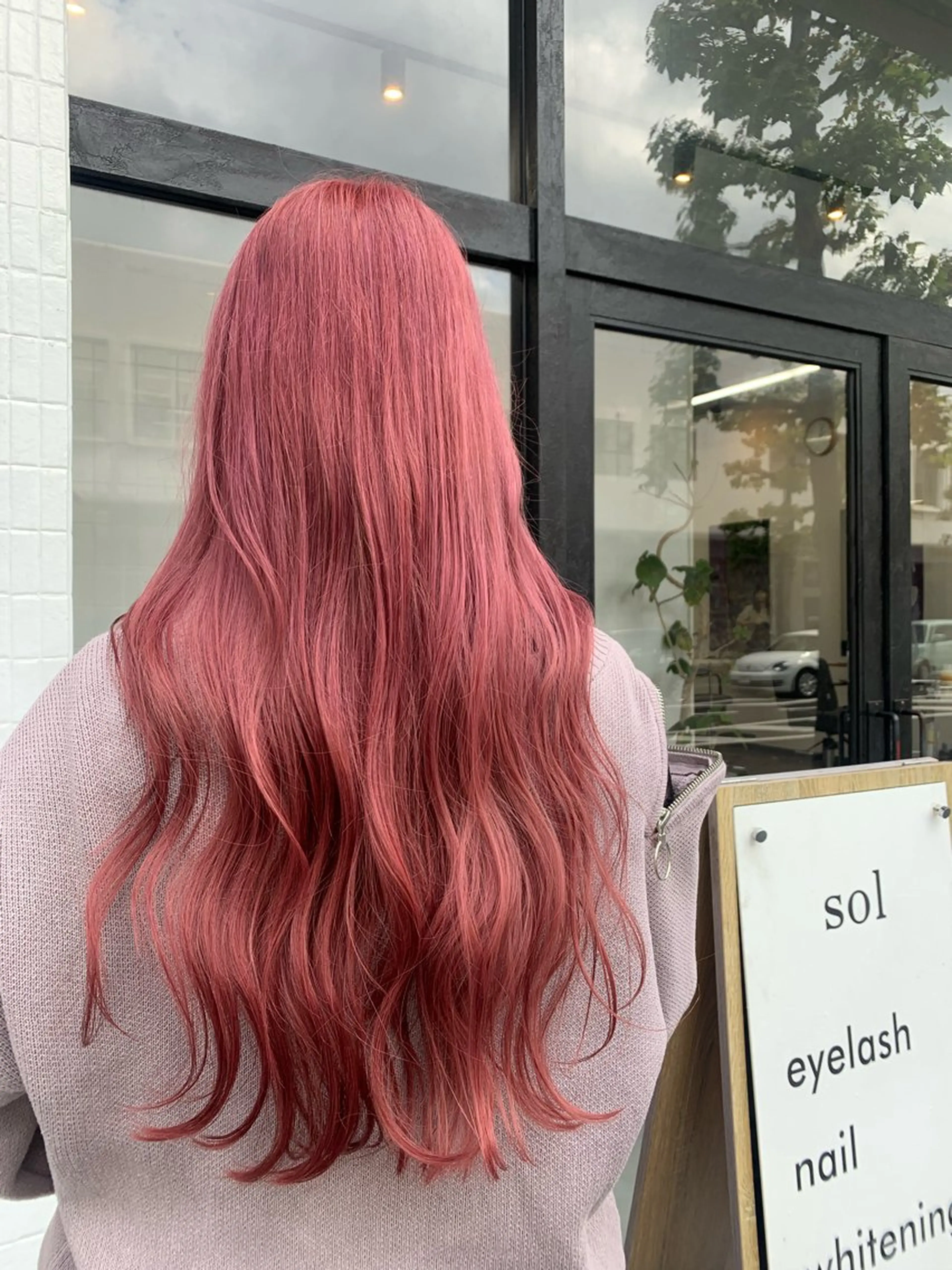 ショート ヘアカラー トリートメント 問屋町/艶髪/ momokaのヘアスタイル