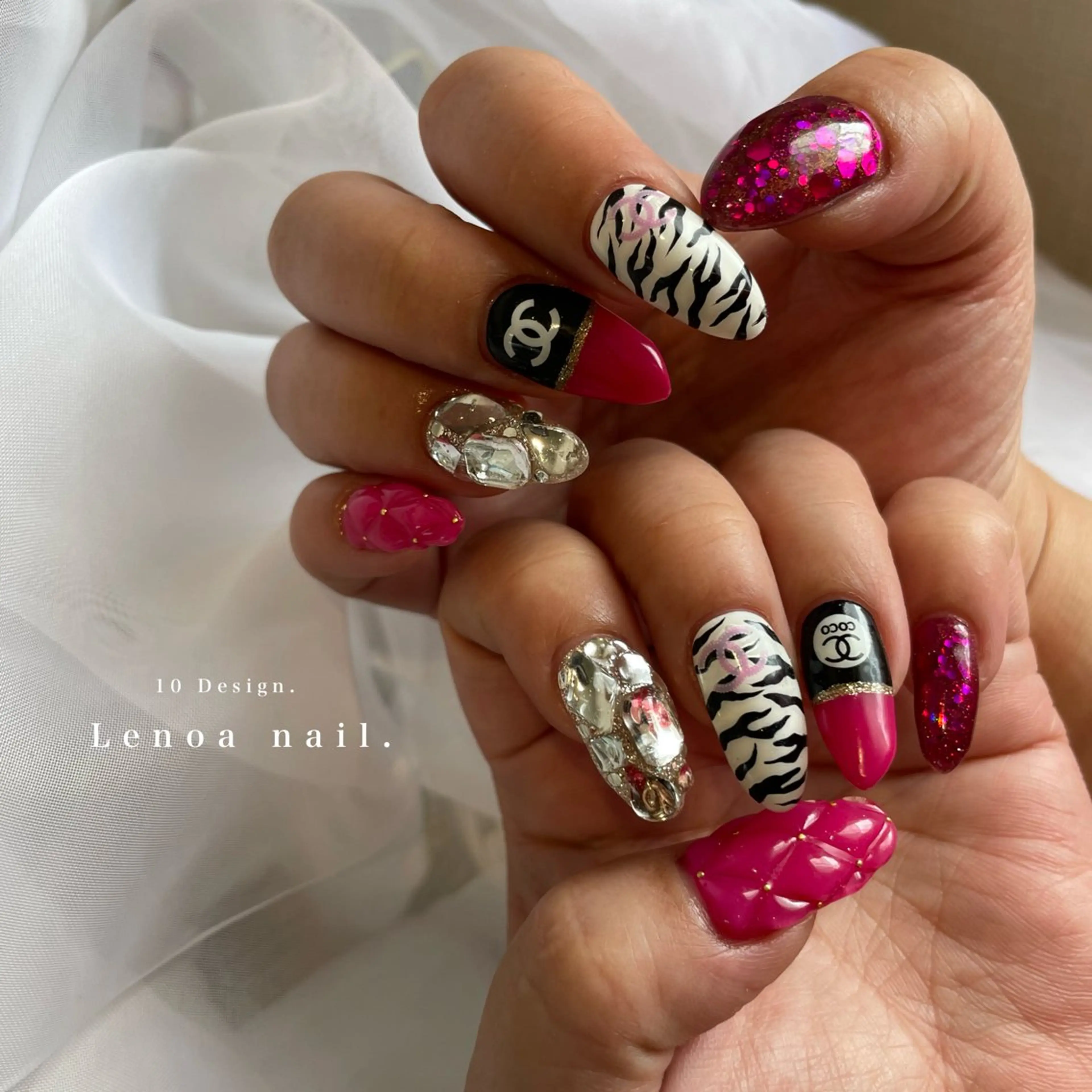 ネイル 持ち込み nailsalon Lenoaのネイルデザイン
