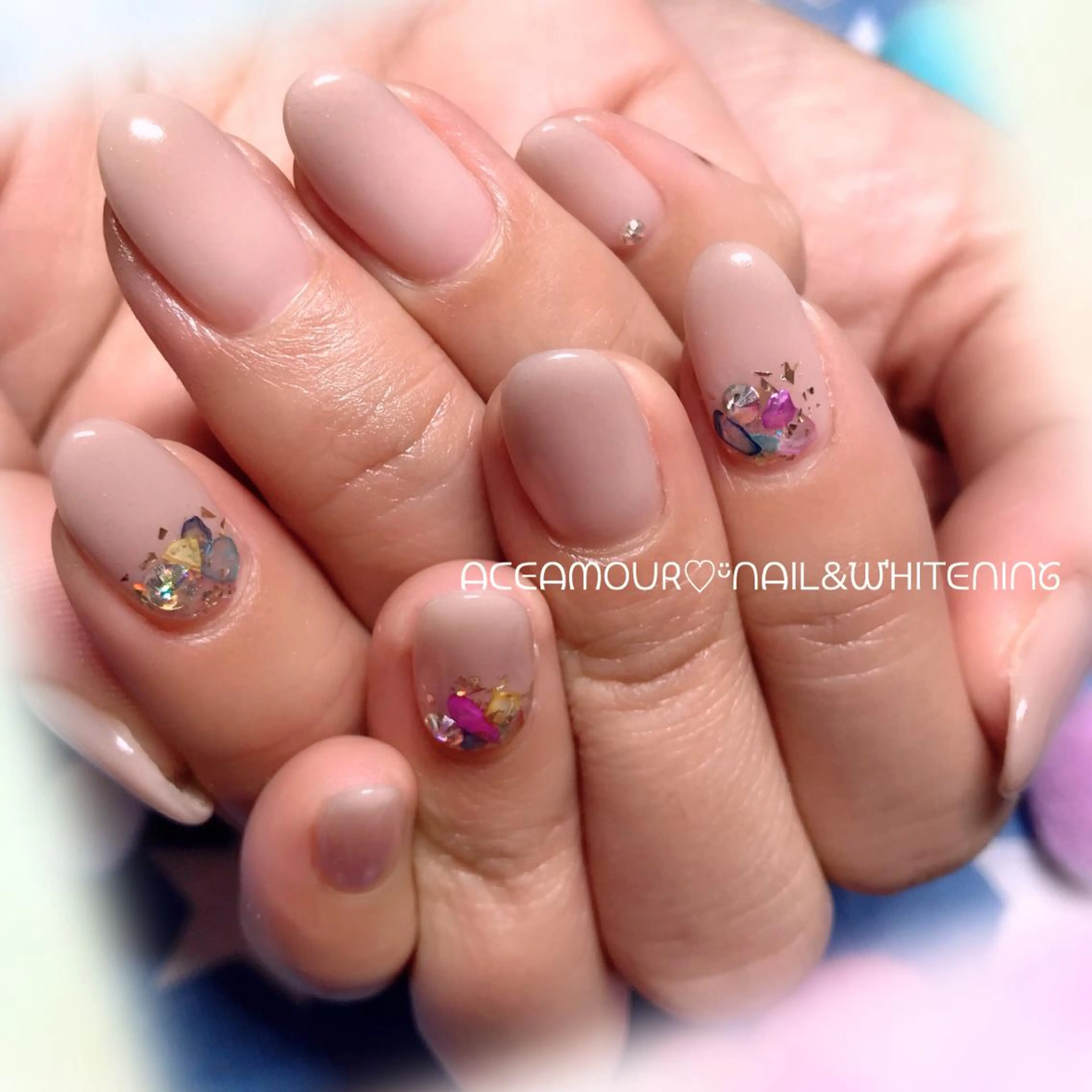 ネイル ネイル/耳つぼ /新ホワイトニングのネイルデザイン