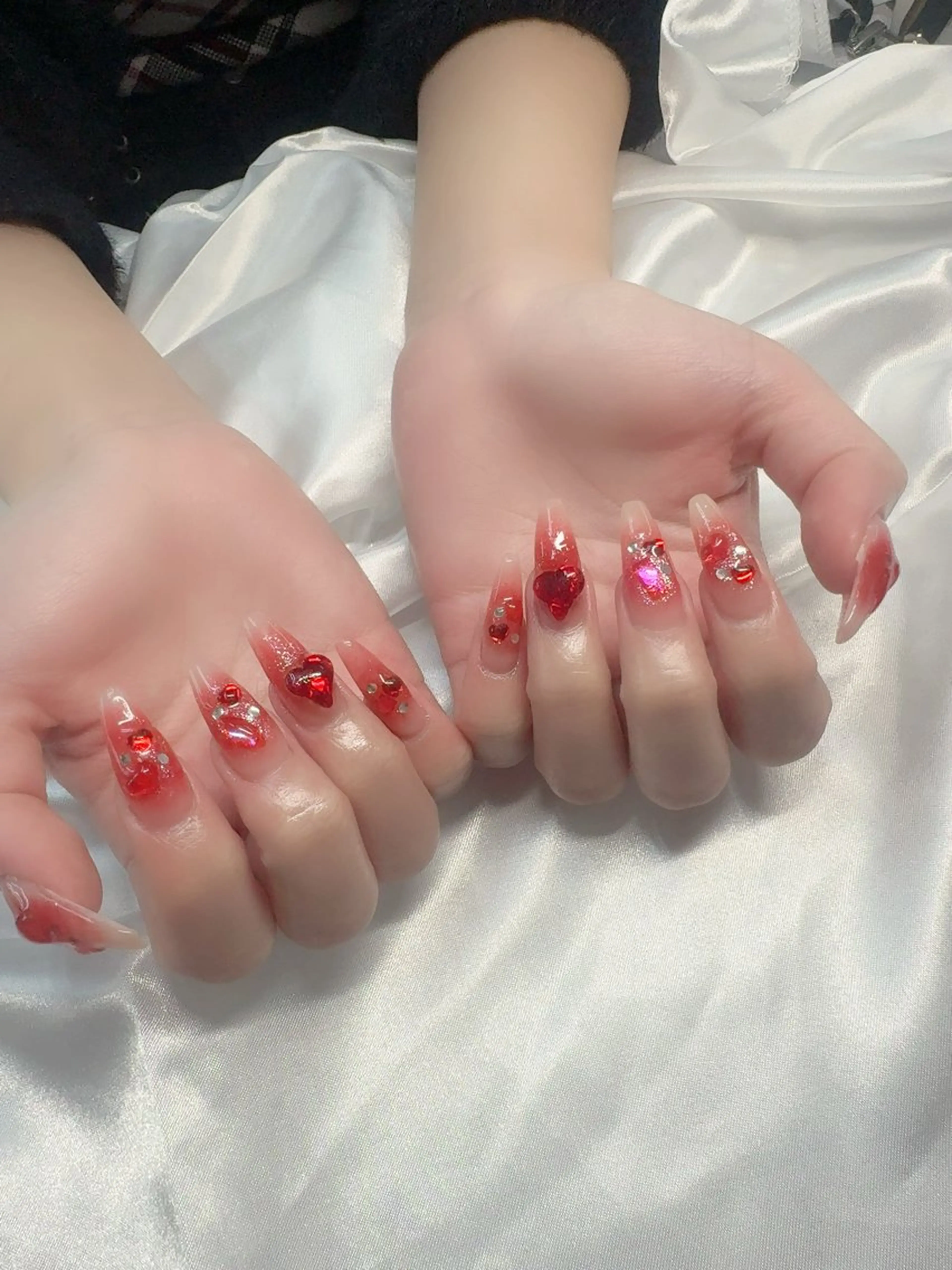 ネイル フレンチネイル 韓国ネイル マグネットネイル ニュアンスネイル オフィスネイル ハンドネイル Ha Nailのネイルデザイン