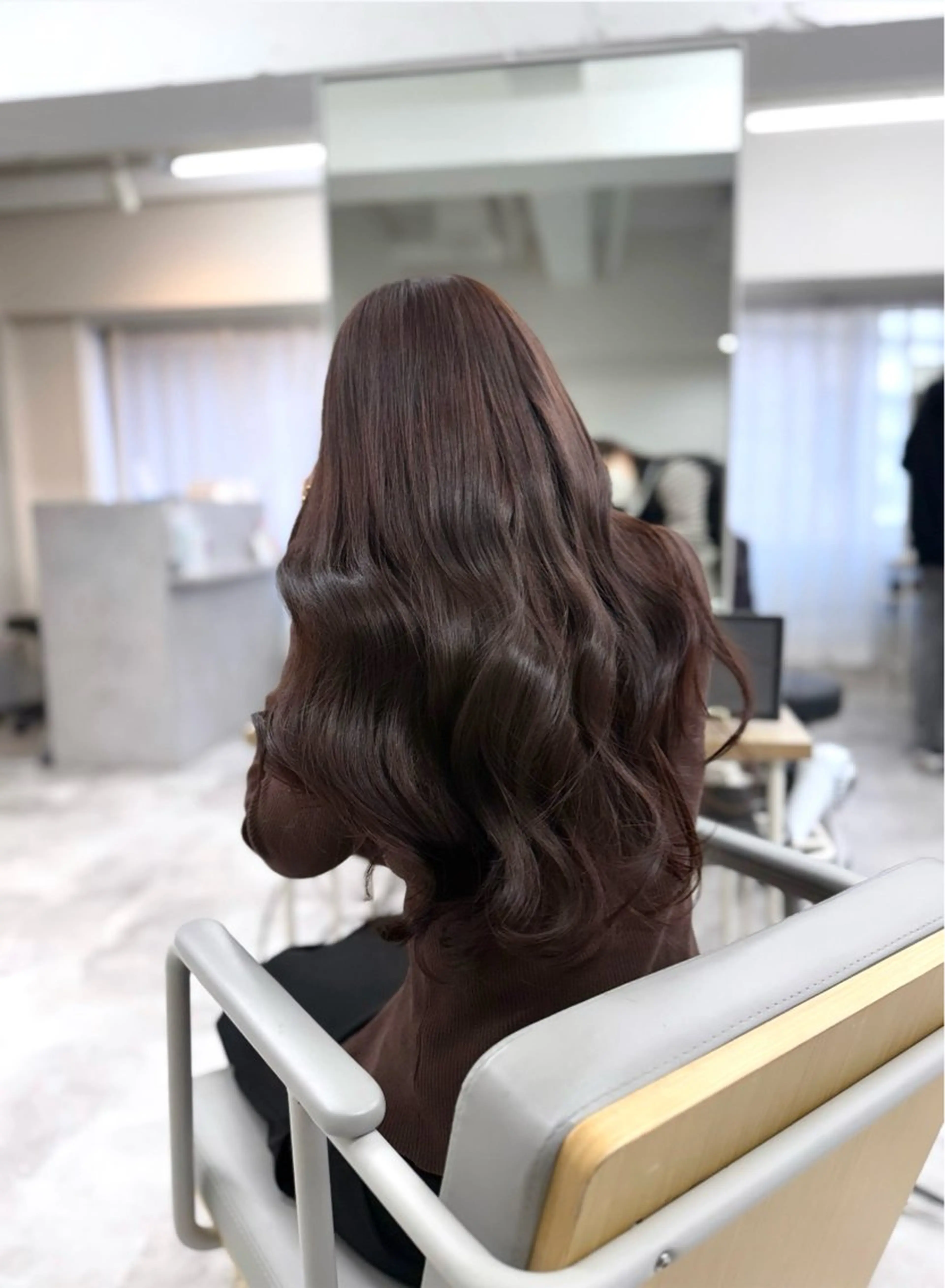 ロング ヘアアレンジ 水尻 佑奈のヘアスタイル