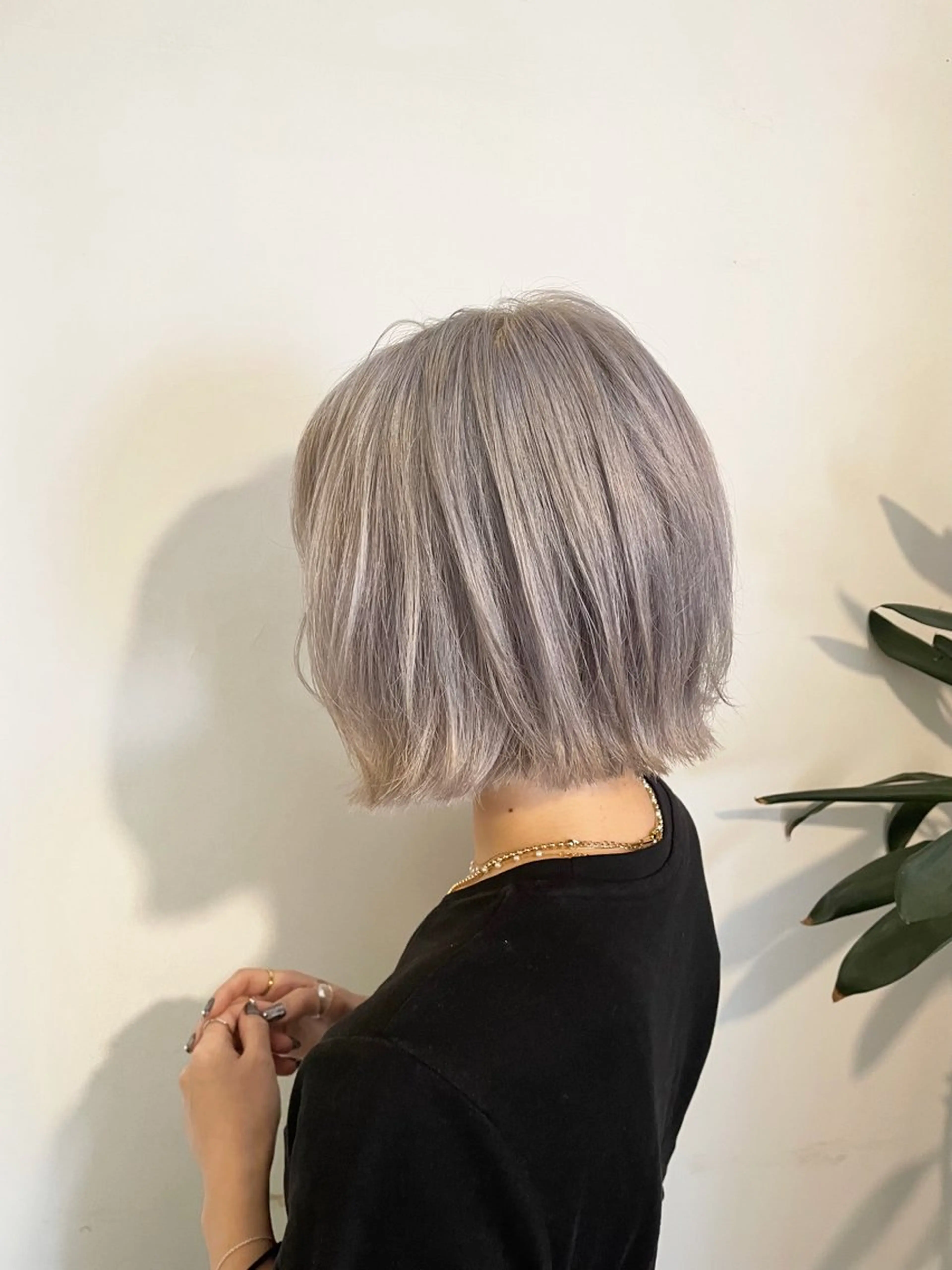 ミディアム カット ヘアカラー 韓国風◎　田中 勇也のヘアスタイル