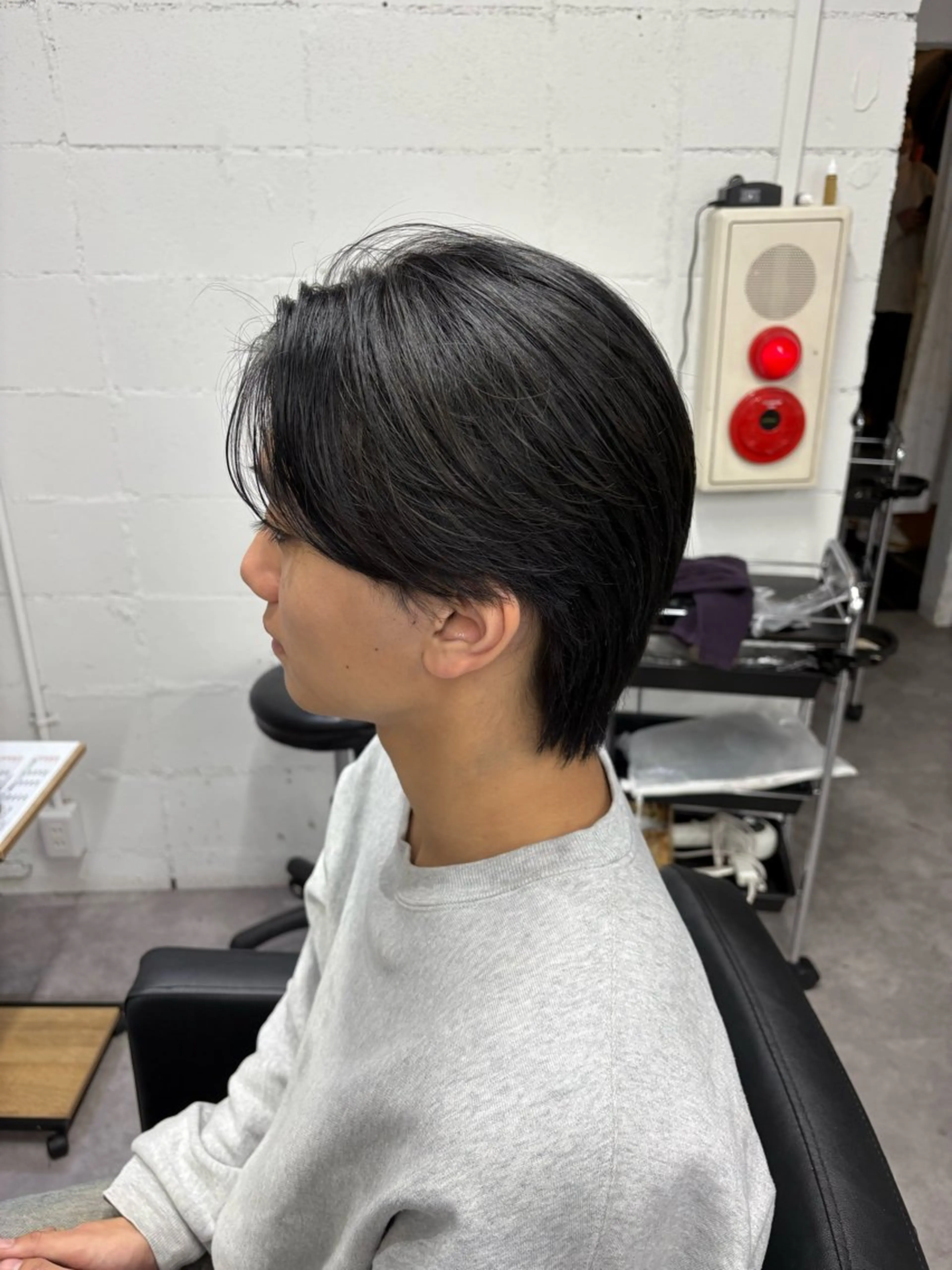 カラー メンズ 笹江 瑞穂のヘアスタイル