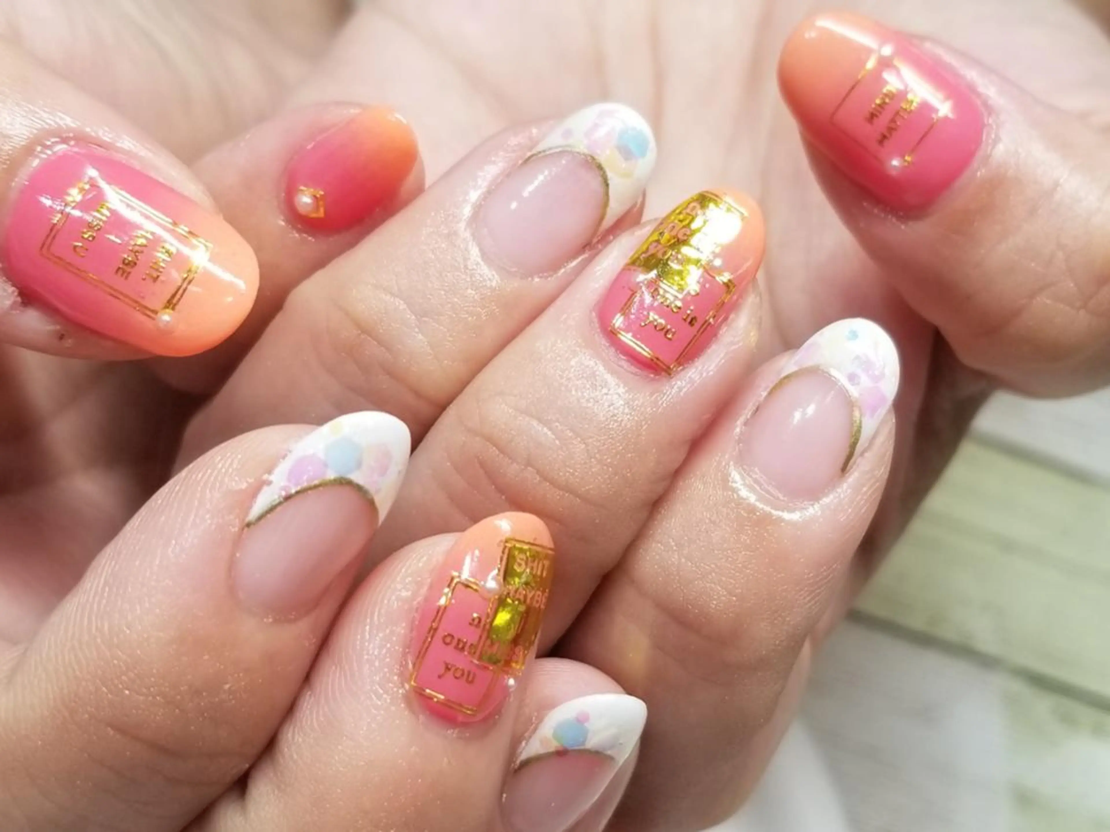 ネイル おで@ oderi_nailのネイルデザイン
