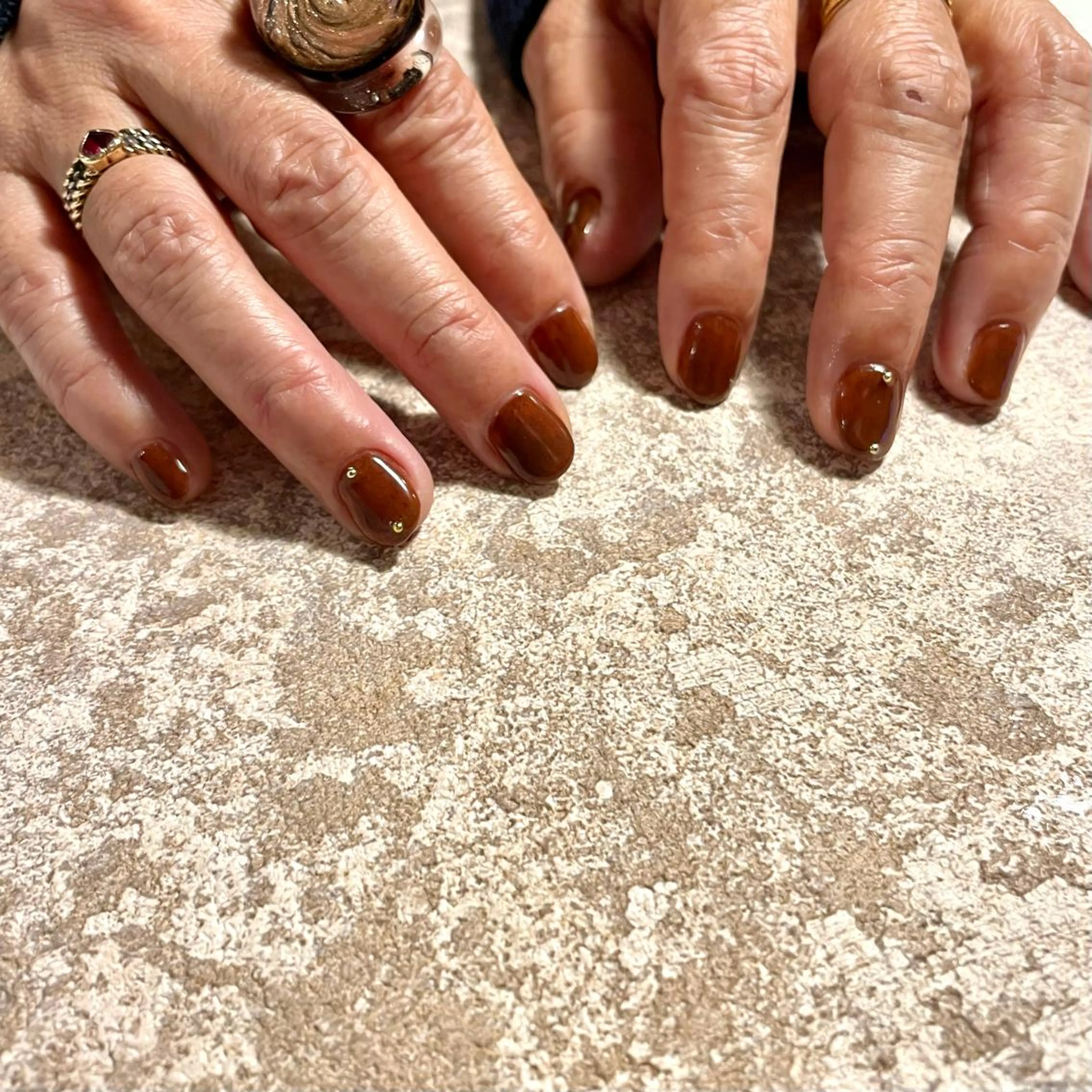 ネイル 持ち込み ワンカラーネイル twoo______ miyuのネイルデザイン