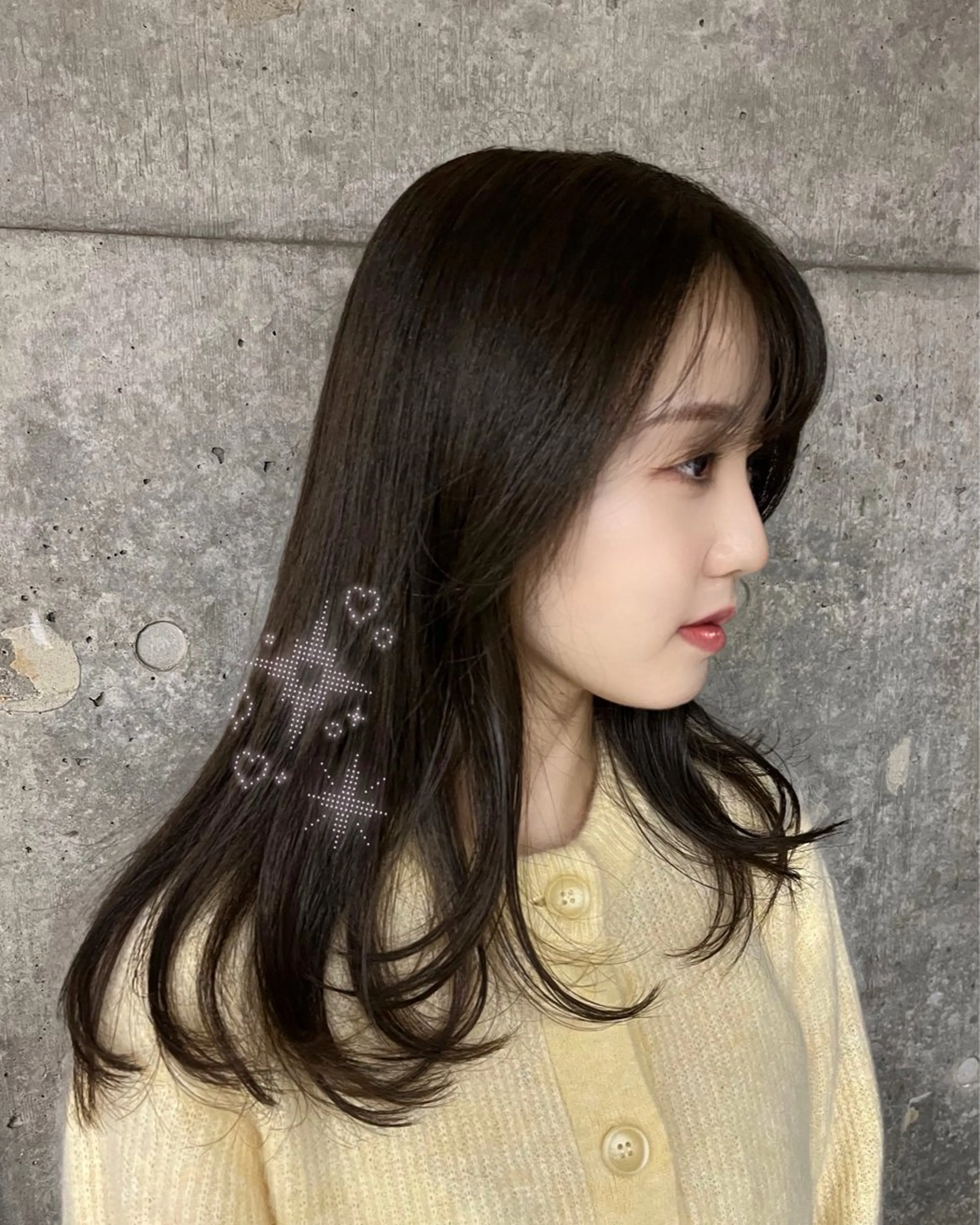 ロング カラー ヘアアレンジ ヘアカラー トリートメント 原宿・デザインカラー YUI🤍ྀིのヘアスタイル