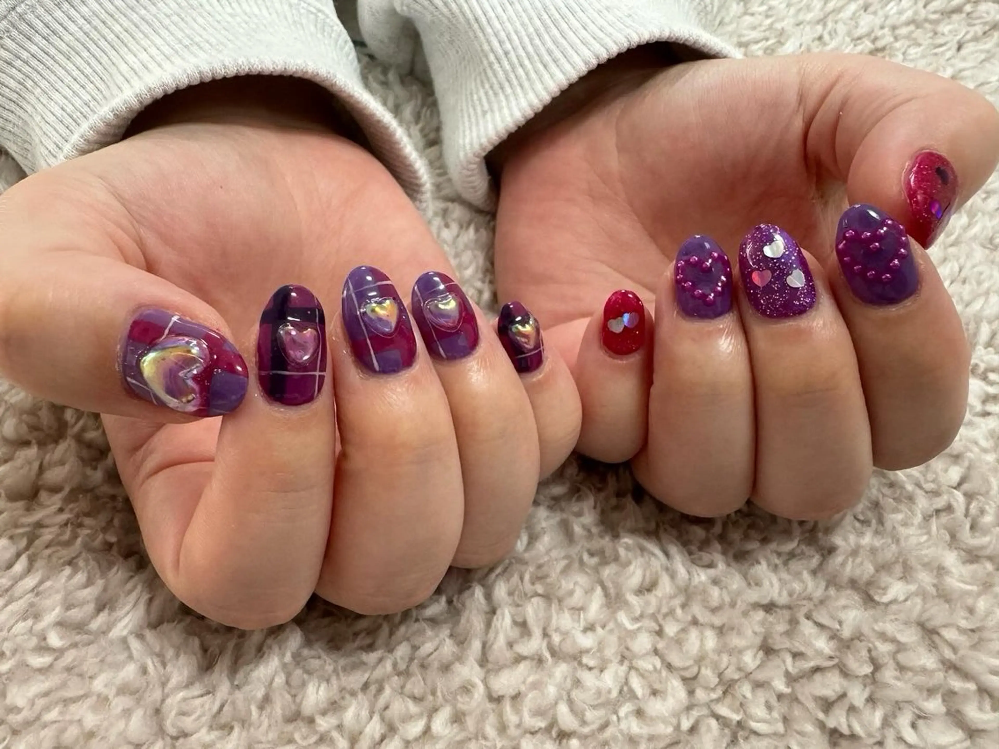 ネイル 持ち込み ハンドネイル 武藤 千裕のエステ・リラクイメージ