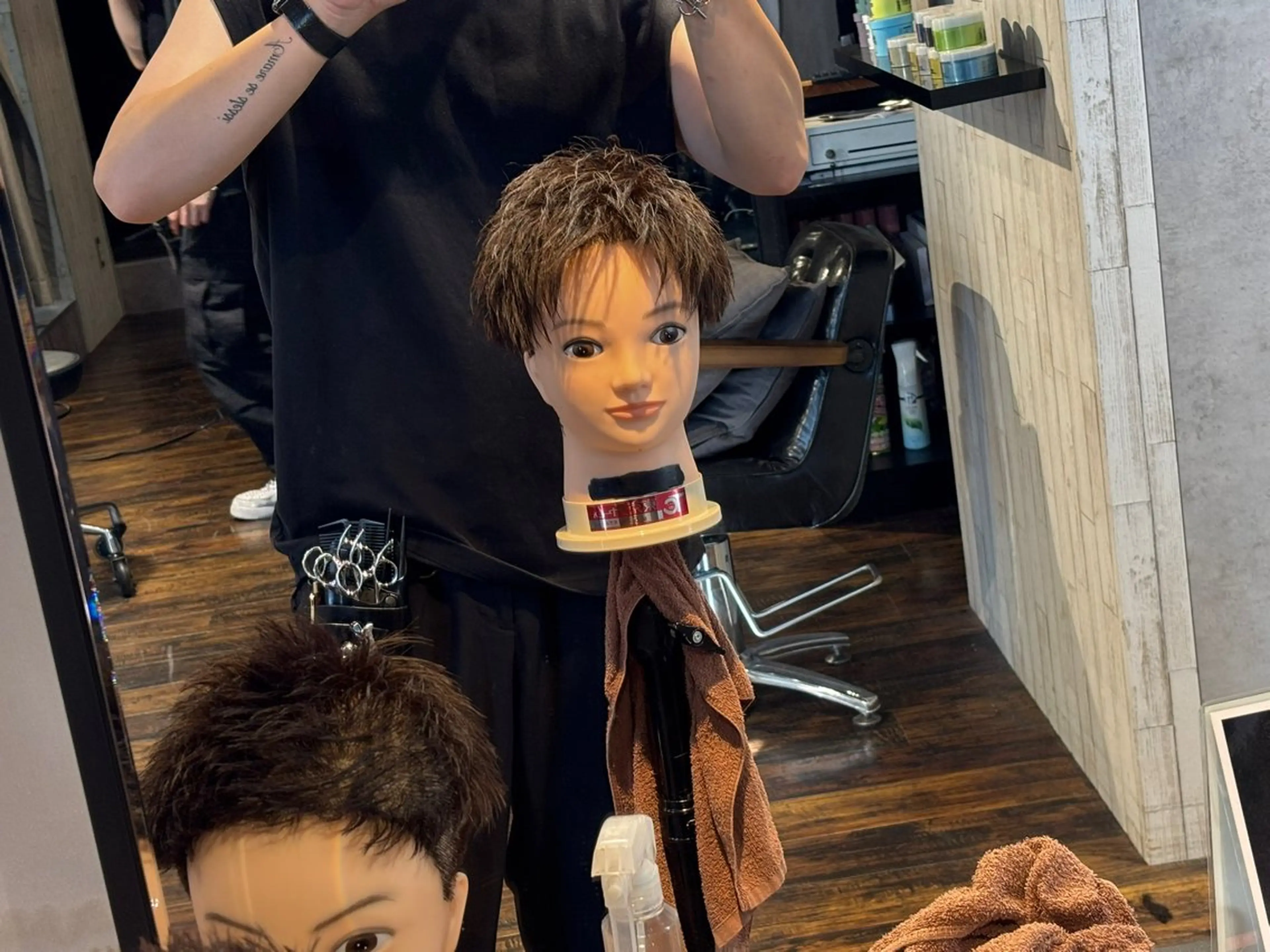 メンズ 天野 照のヘアスタイル