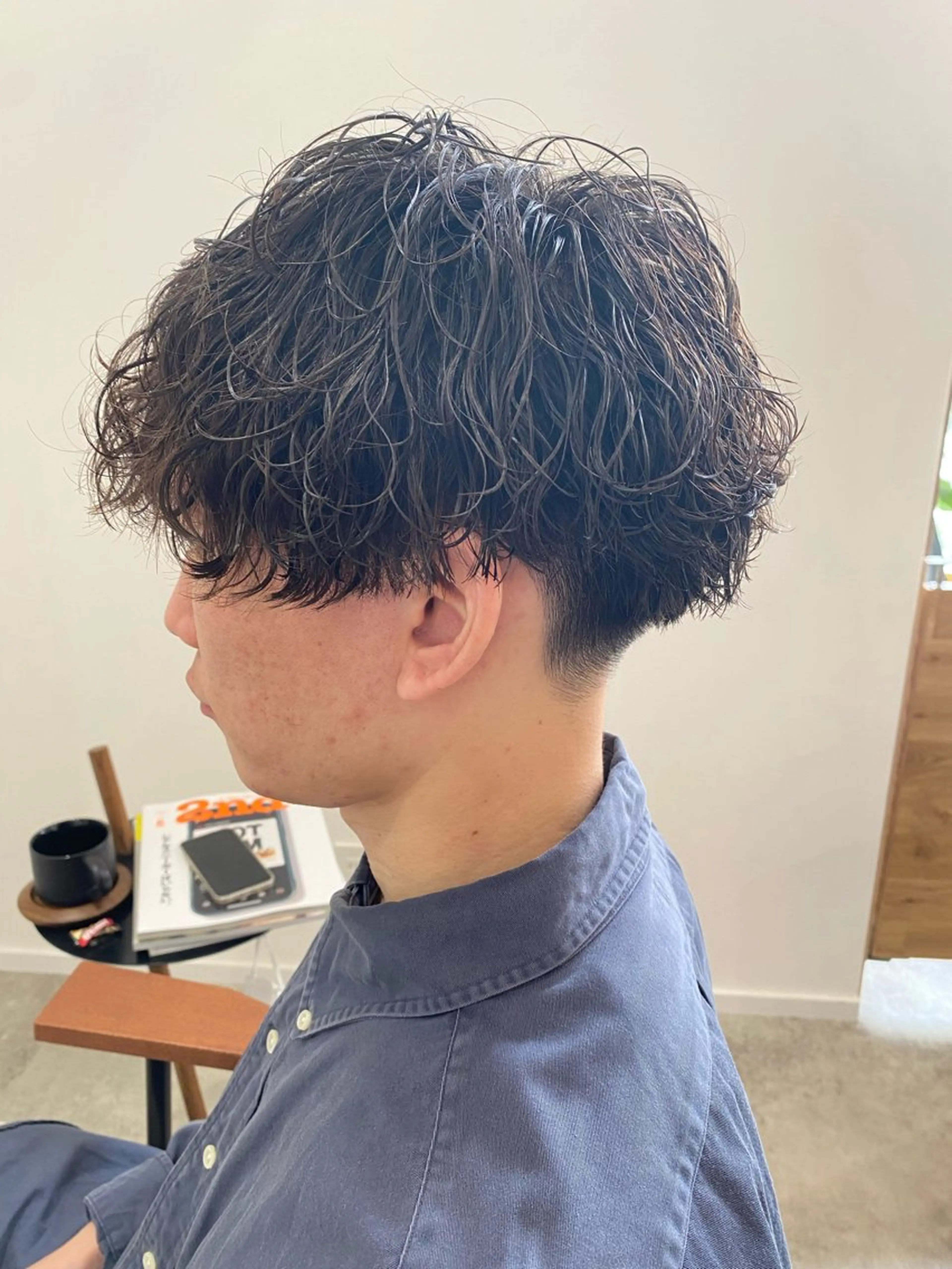 パーマ メンズ カット パーマ Lumo所属・Lumo Yu-kiのヘアスタイル