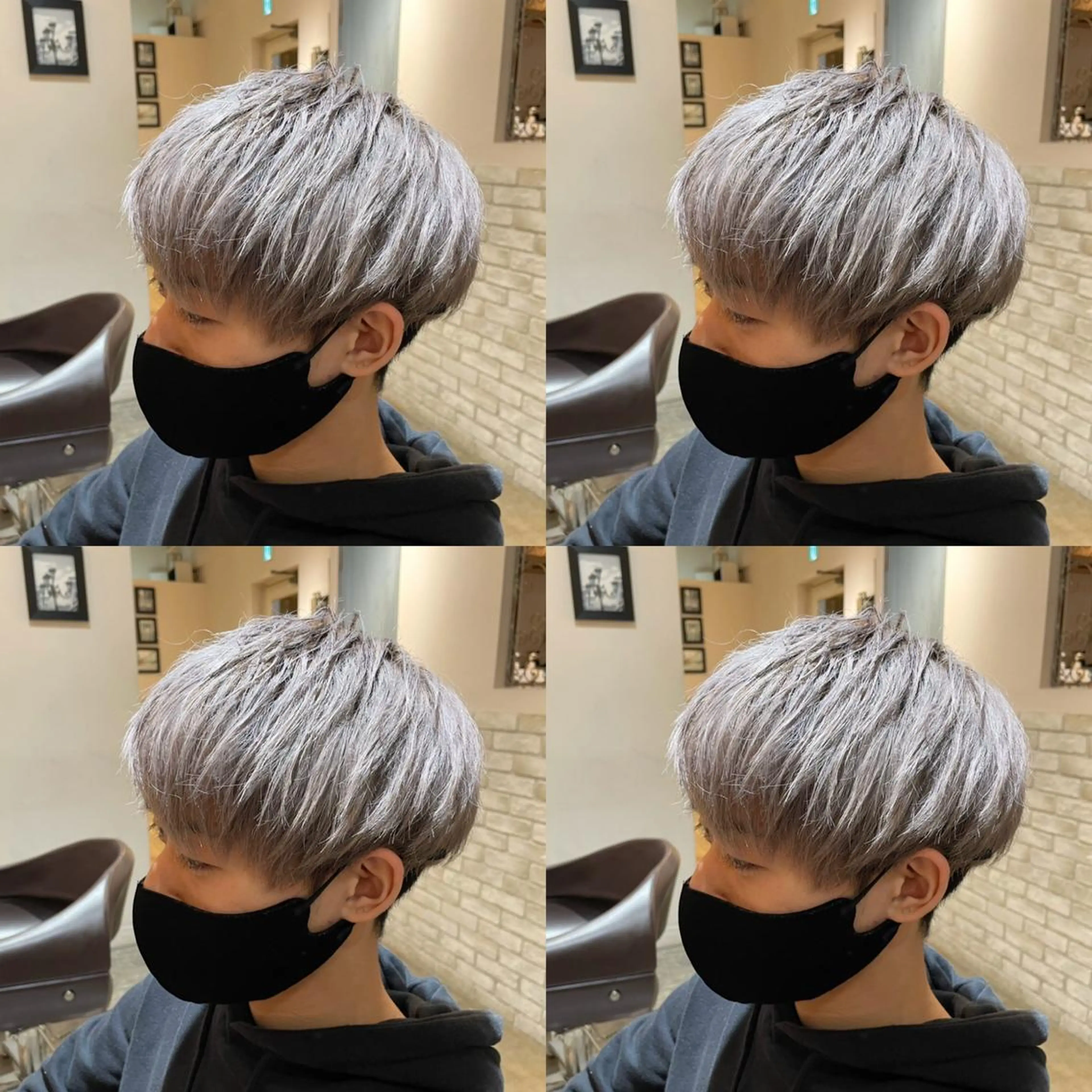 カラー メンズ カット ヘアカラー トリートメント レイヤー×髪質改善 マネージャー安藤光司のヘアスタイル