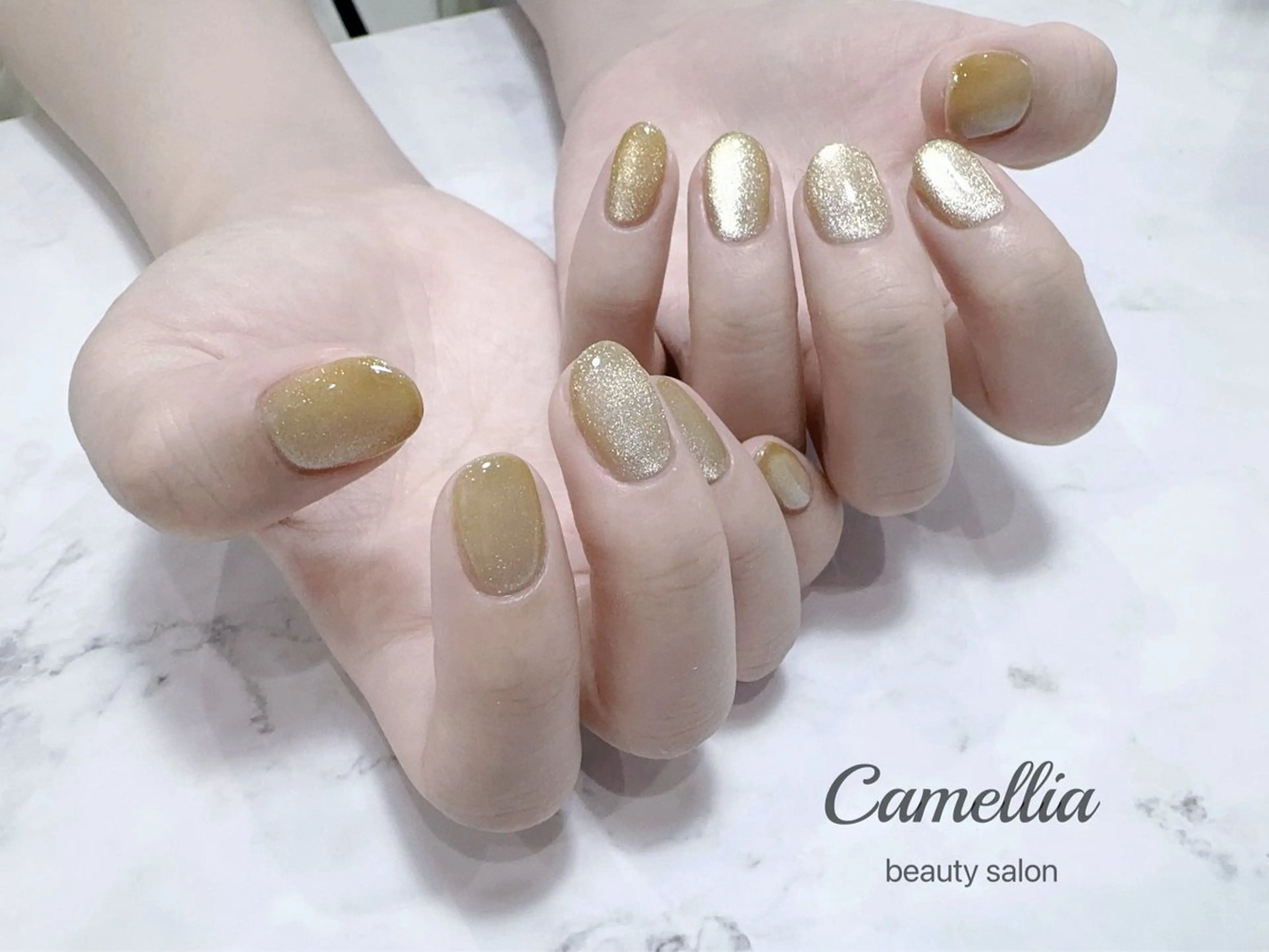 ネイル ハンドネイル ハンドケア Camellia nail salonのネイルデザイン