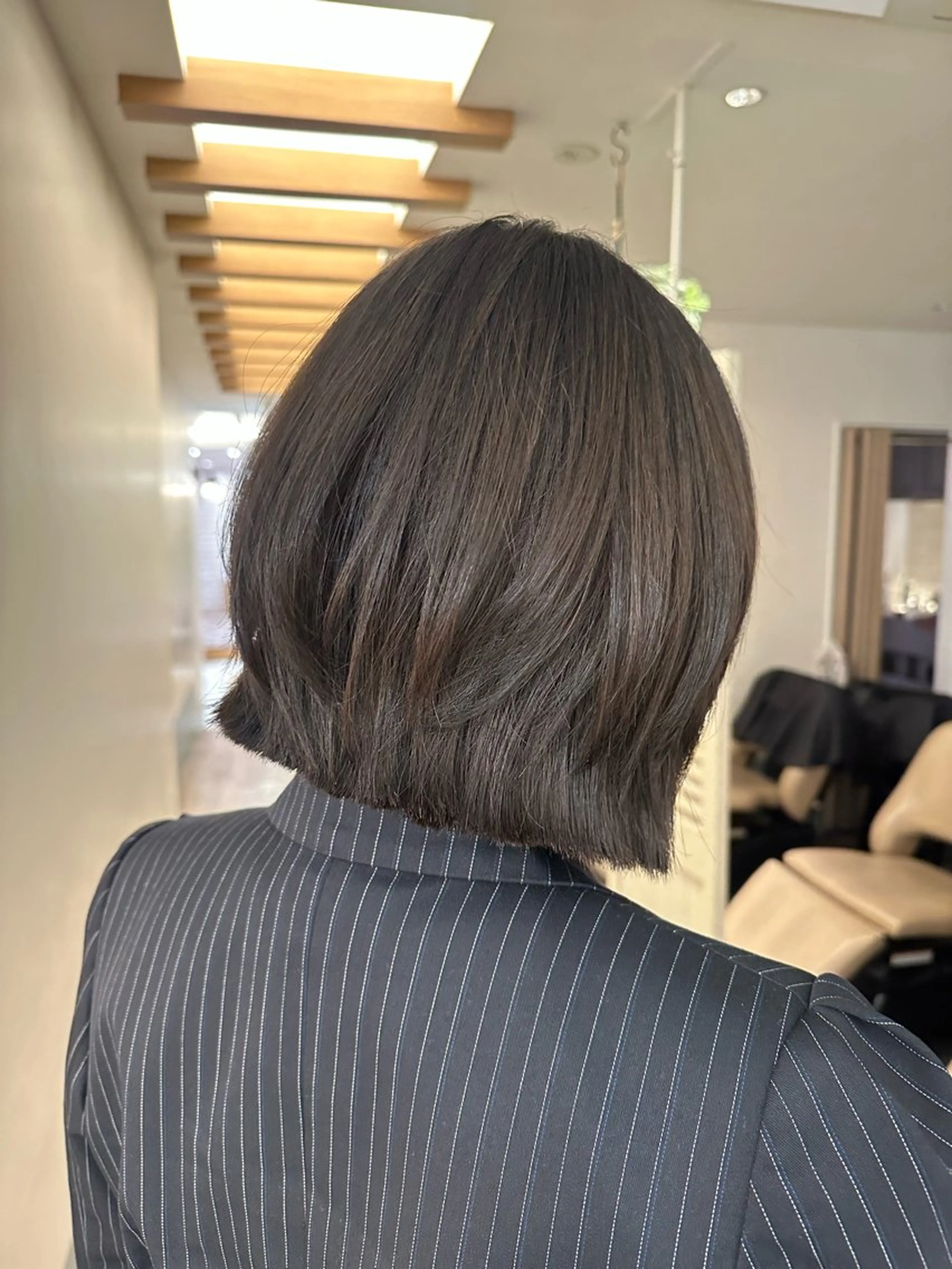 ミディアム 安丸 結夏のヘアスタイル