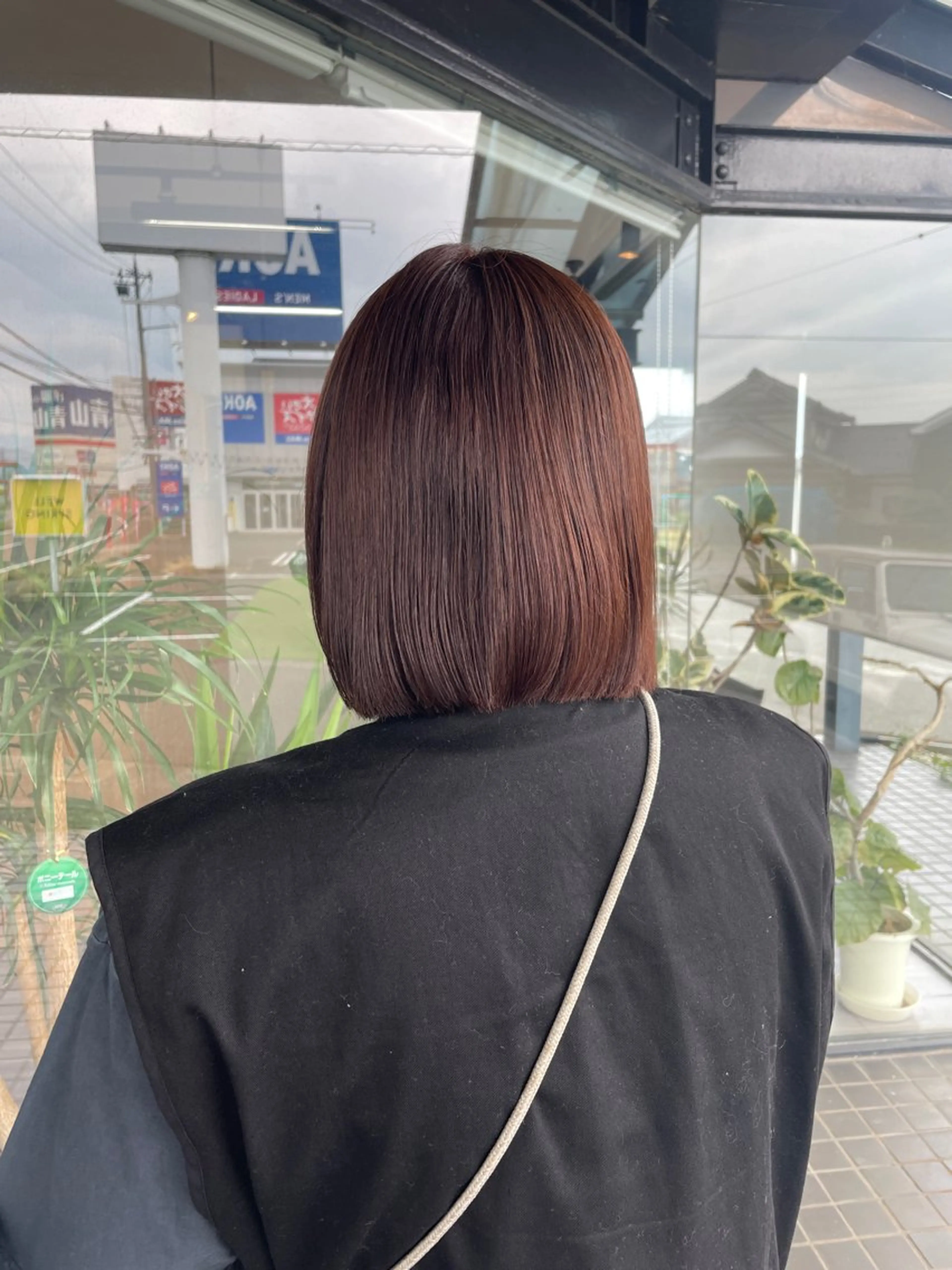 ショート ボブ マキノ キョウカのヘアスタイル