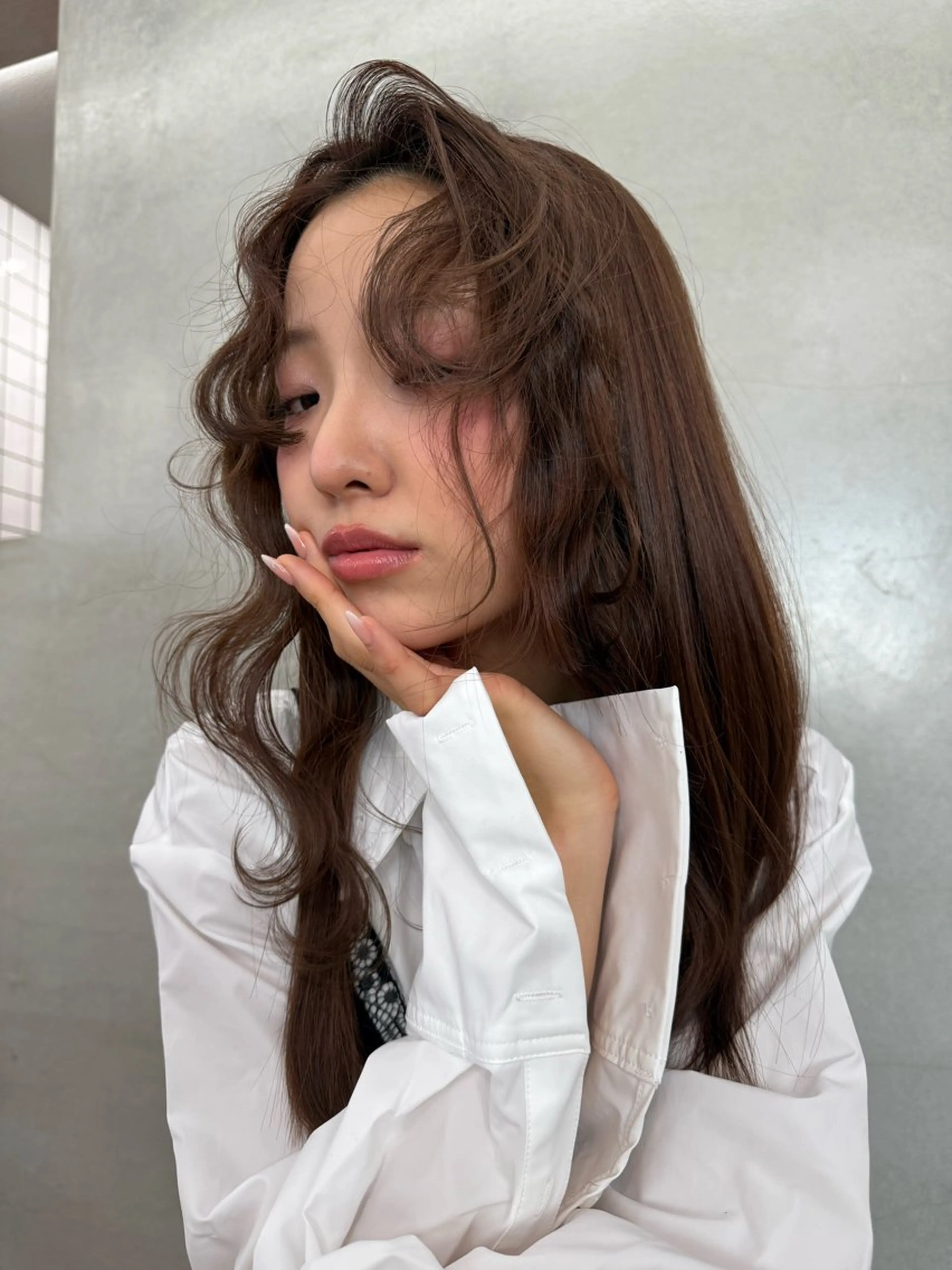 ロング ヘアセット ｻｶﾓﾄ ﾅｵﾐのヘアスタイル