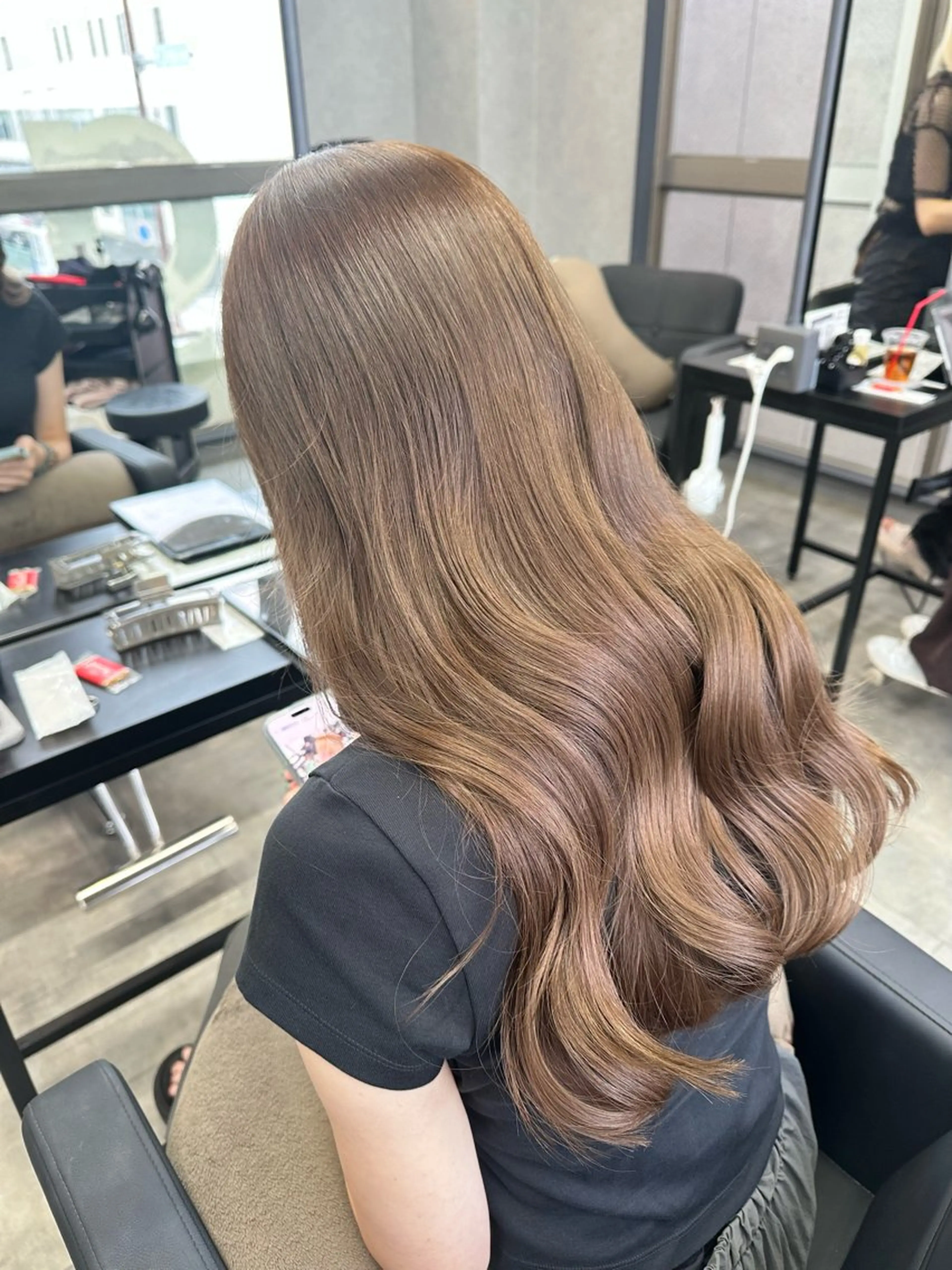 カラー リナ/ モデル募集中🎶のヘアスタイル