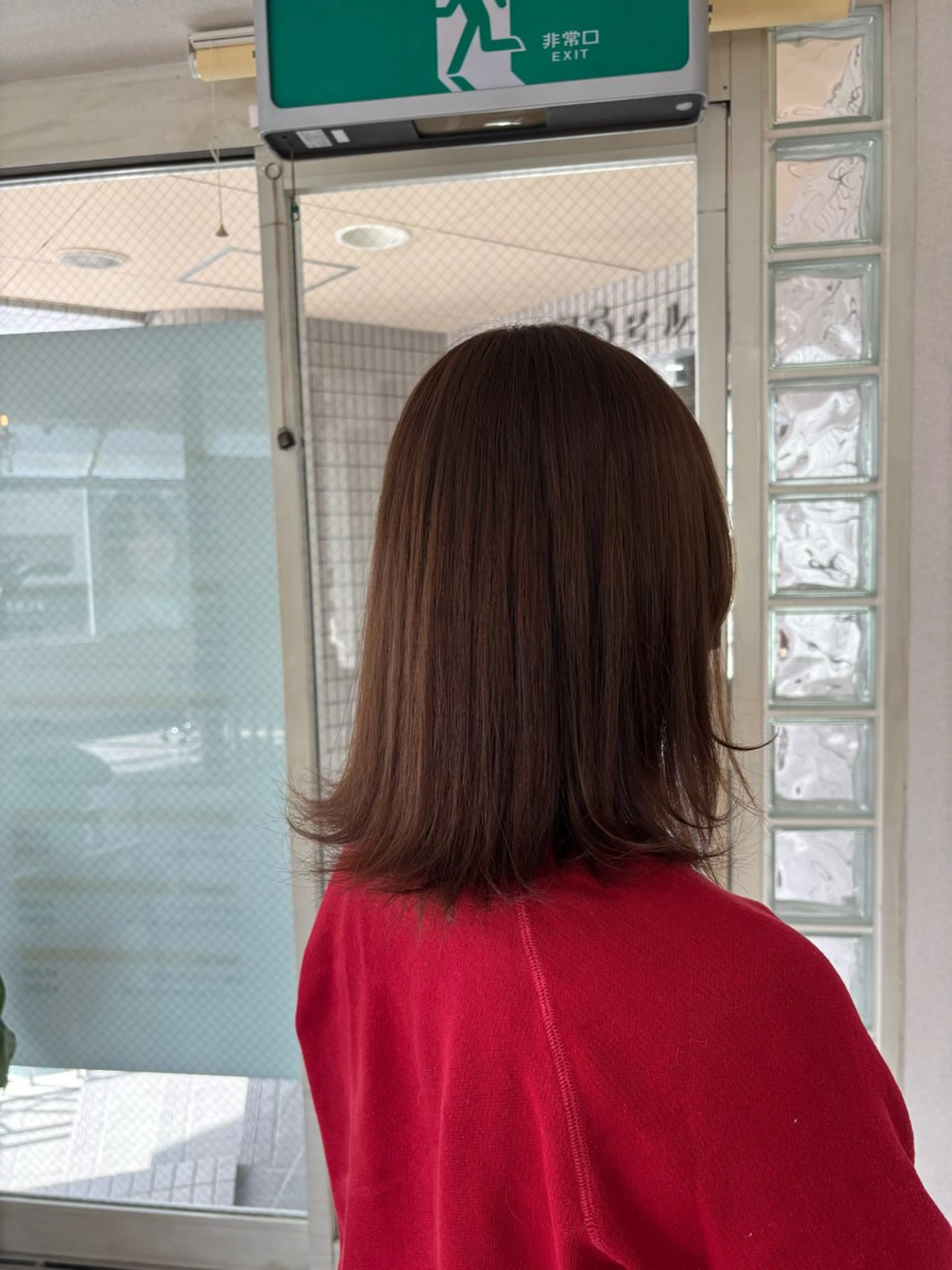 ミディアム 松本 結愛のヘアスタイル