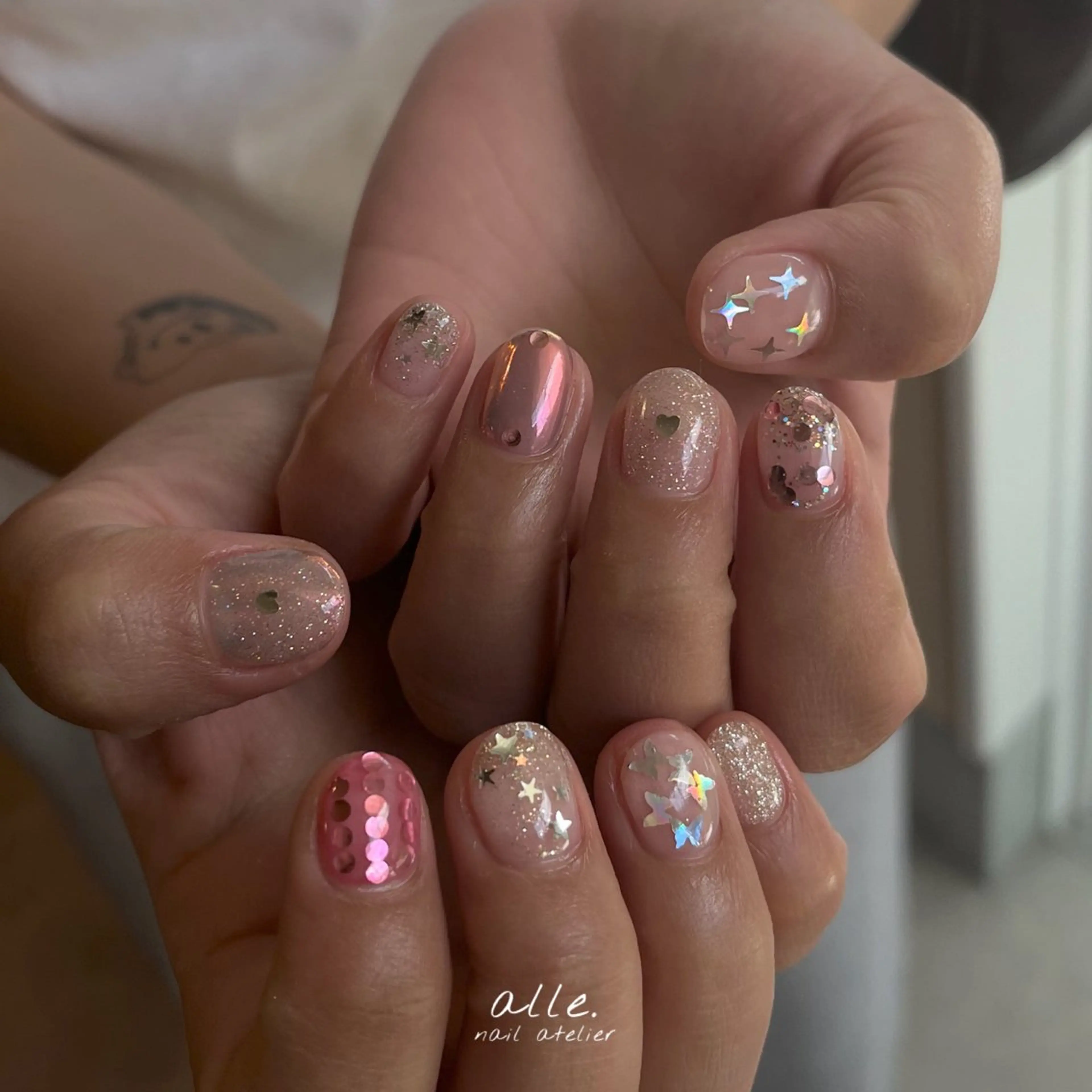 ネイル ハンドネイル atelier alle.のネイルデザイン