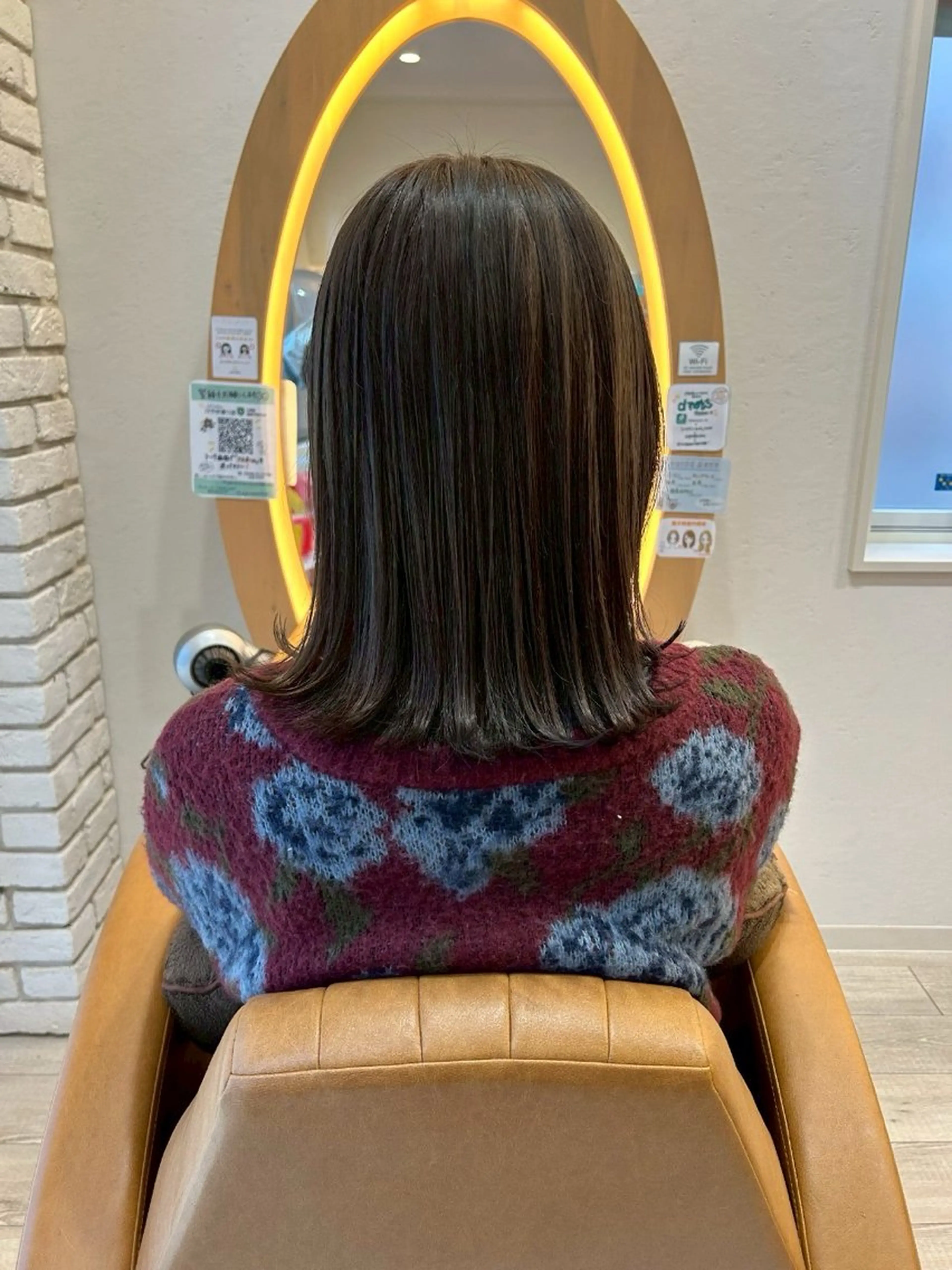 ミディアム 高橋 ひなののヘアスタイル