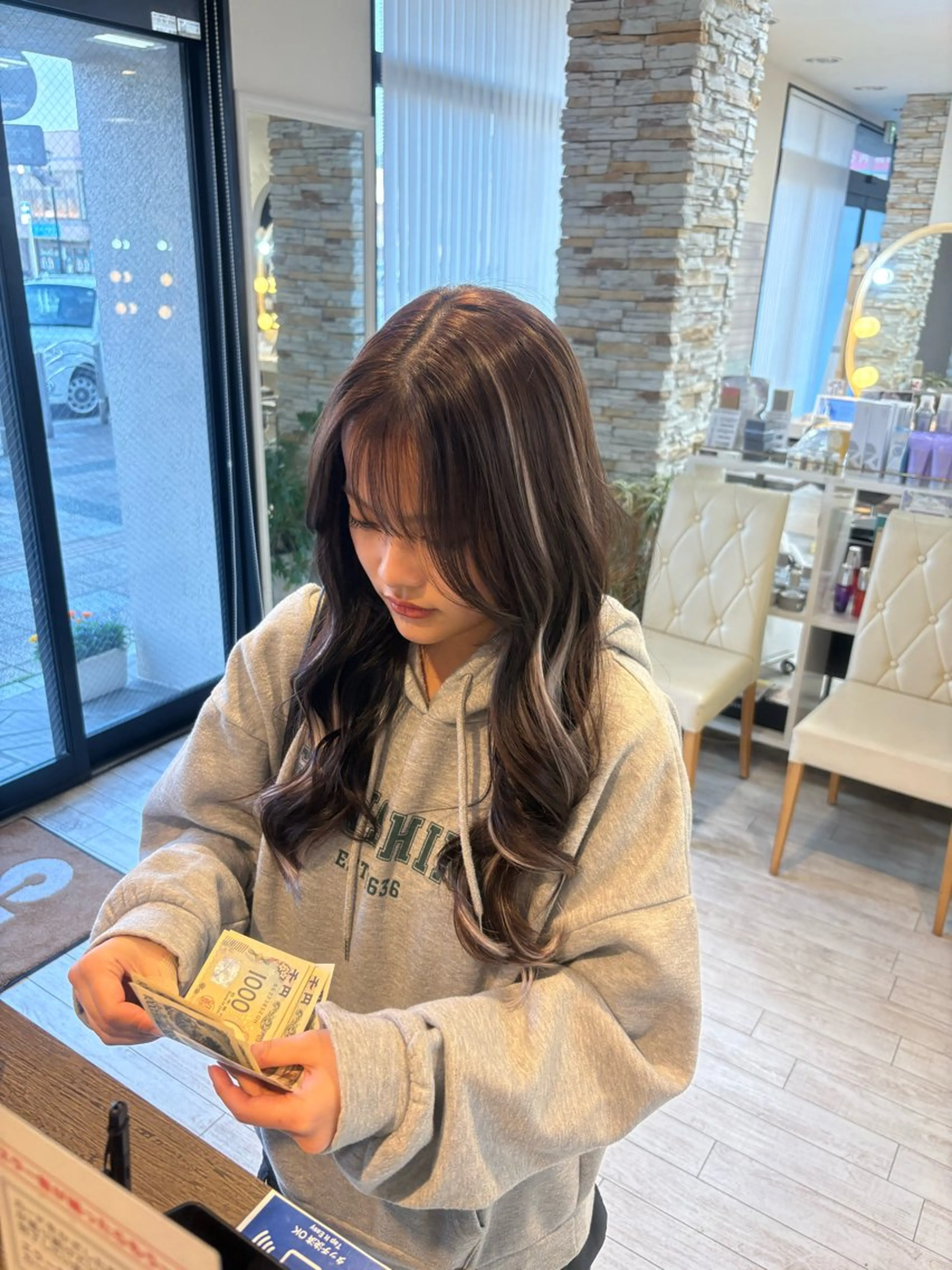 ロング エクステ CREA渋沢 モデル募集🌺アイナのヘアスタイル