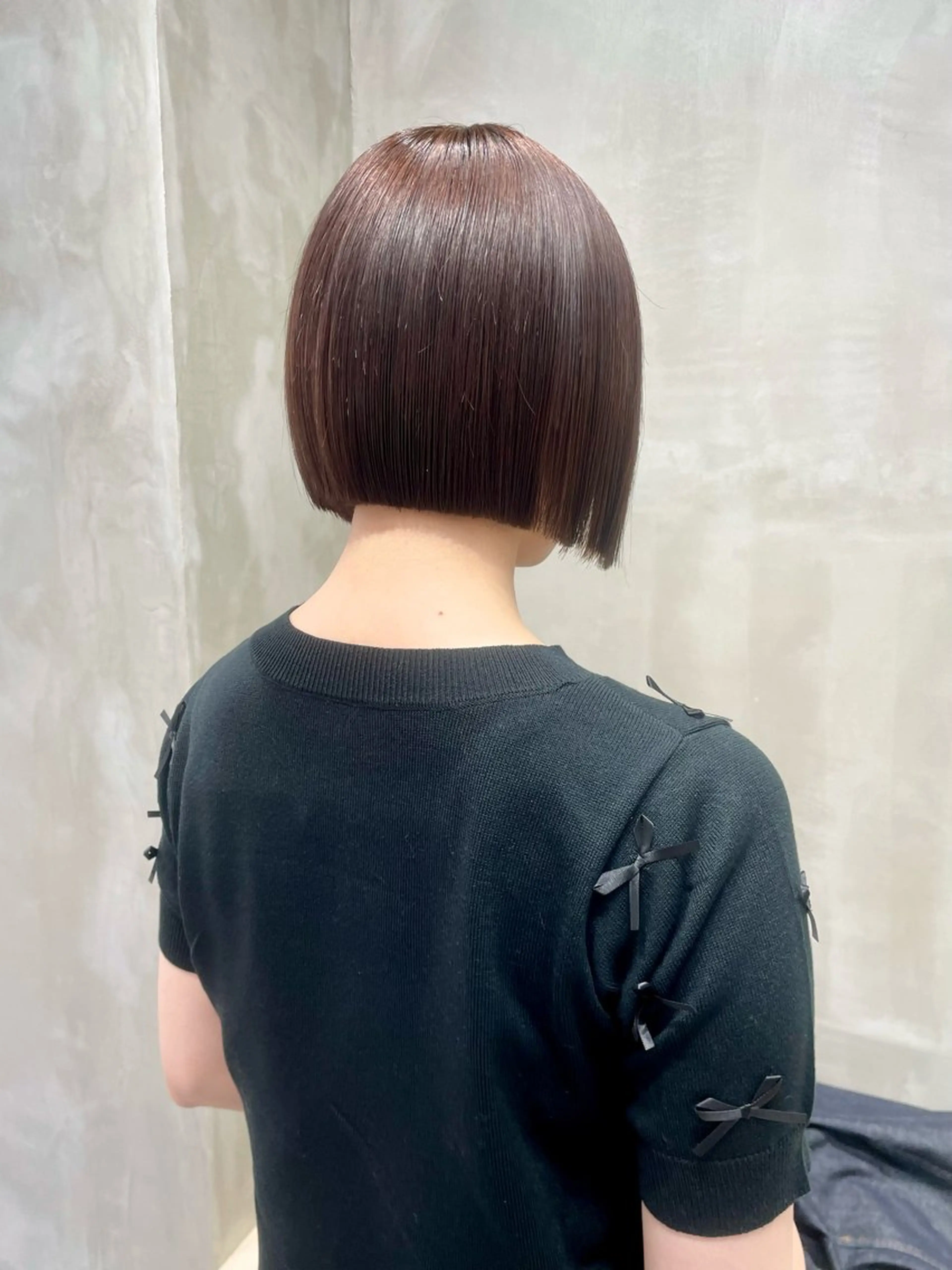 ショート カノン/透明感カラー /酸性ストレートのヘアスタイル