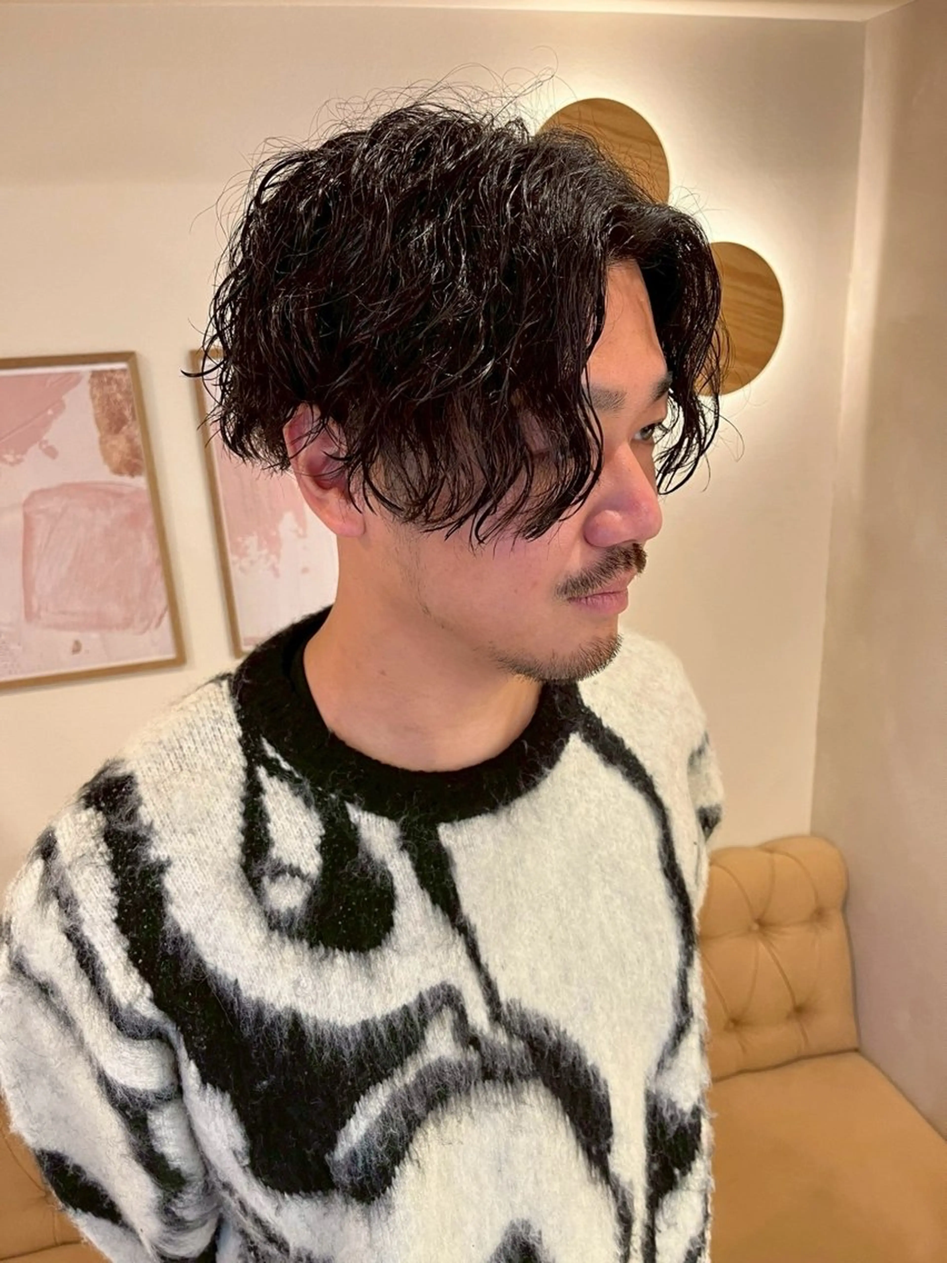 パーマ メンズ カット パーマ メンズパーマ/長岡 坂口祥貴/店長のヘアスタイル