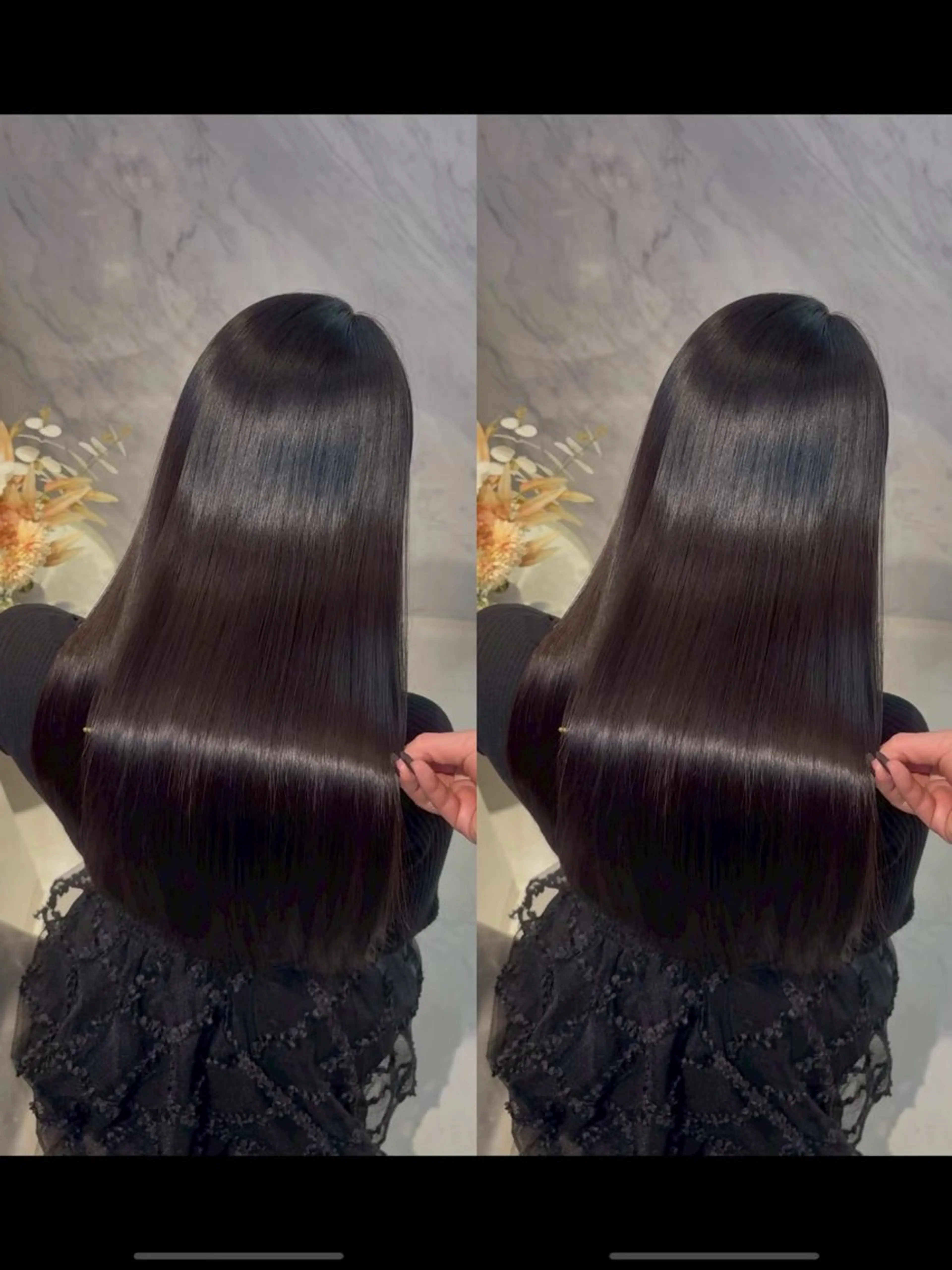 ロング カラー カット ヘアカラー 縮毛矯正 トリートメント 池袋/髪質改善/ 艶カラー/koikiのヘアスタイル
