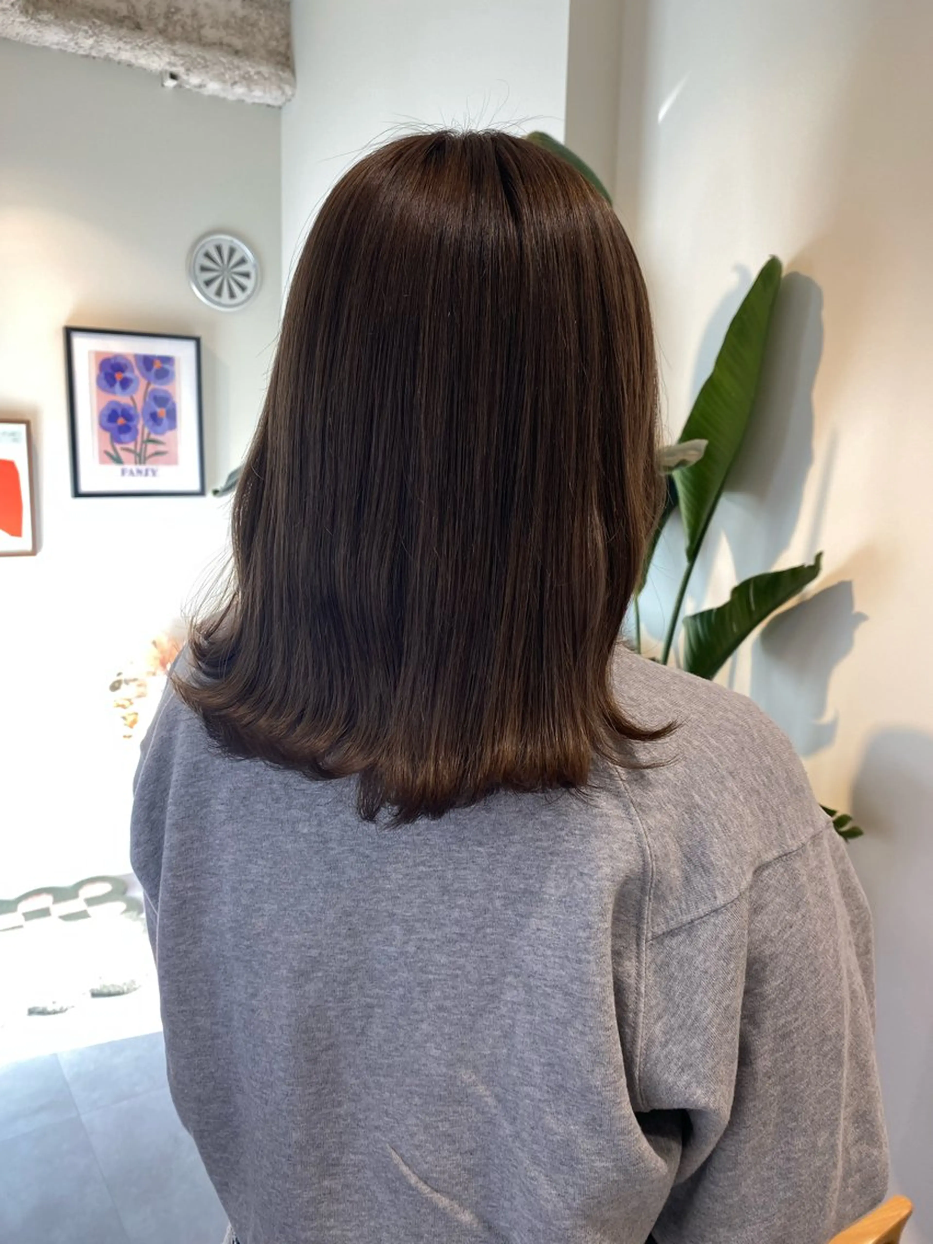 ミディアム カラー 当日予約大歓迎💗 依田瑞希のヘアスタイル