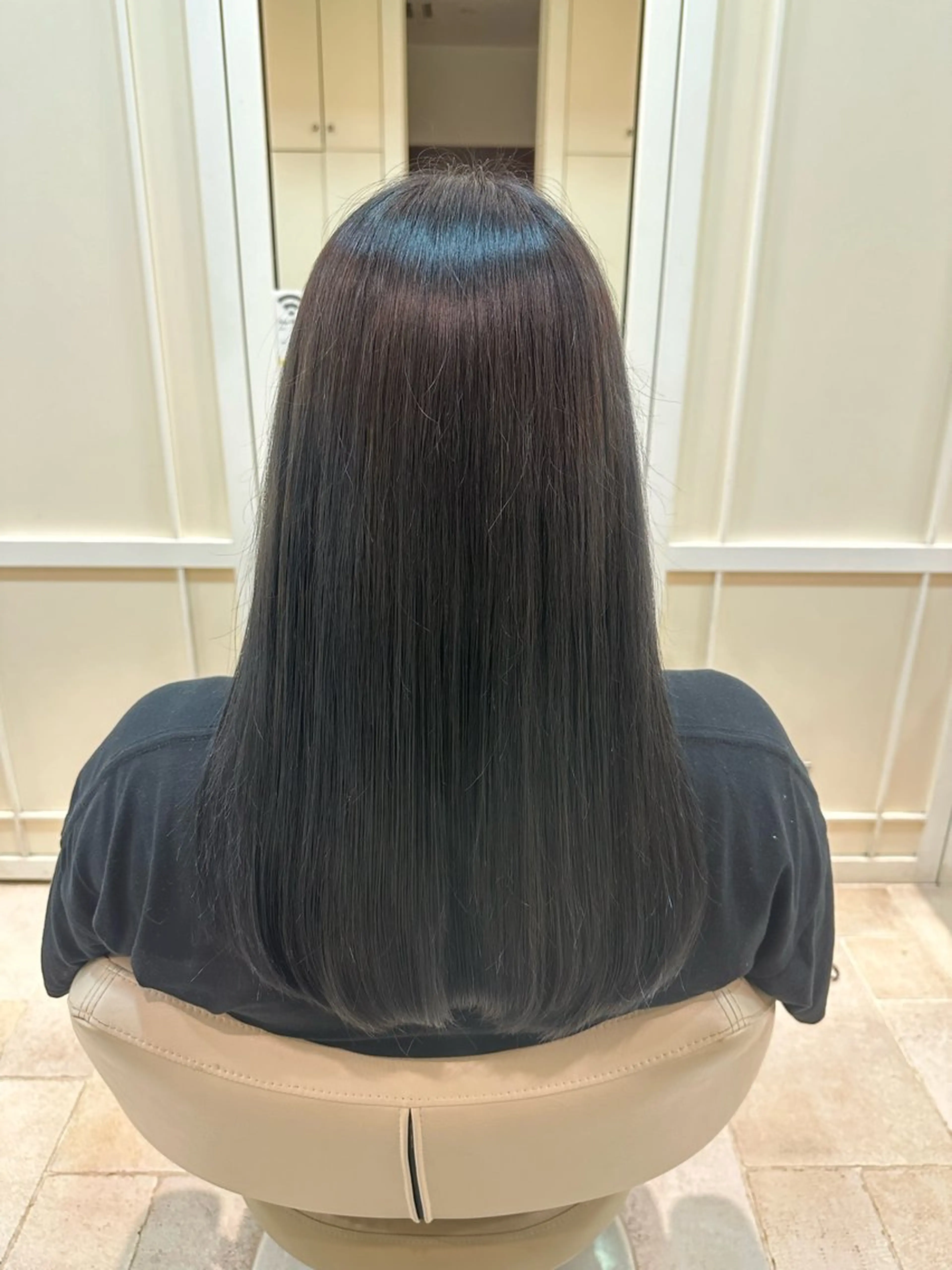 セミロング トリートメント ヘアカラー トリートメント YUZU 🤖💎のヘアスタイル