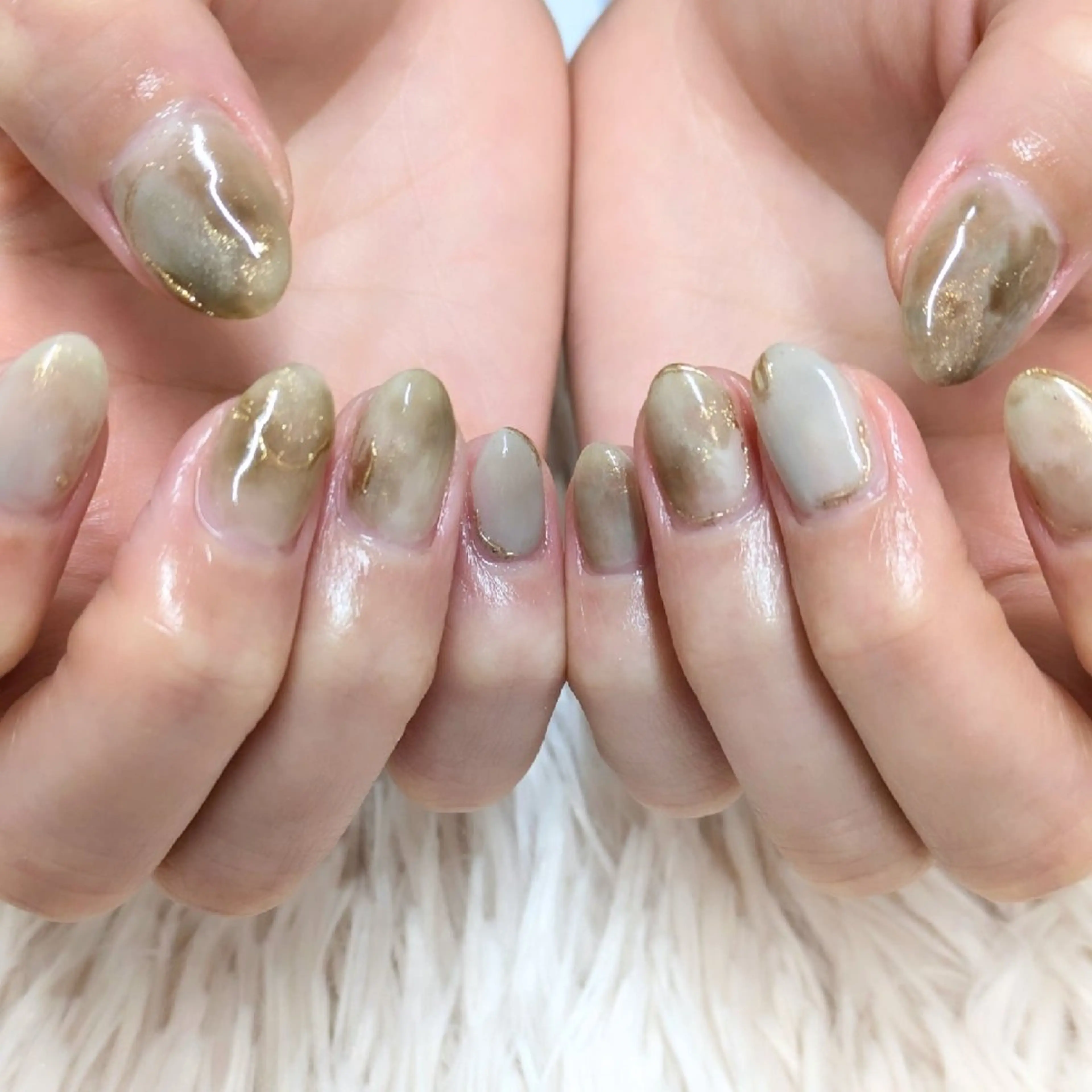 ネイル ハンドネイル 會田 瑠衣のネイルデザイン