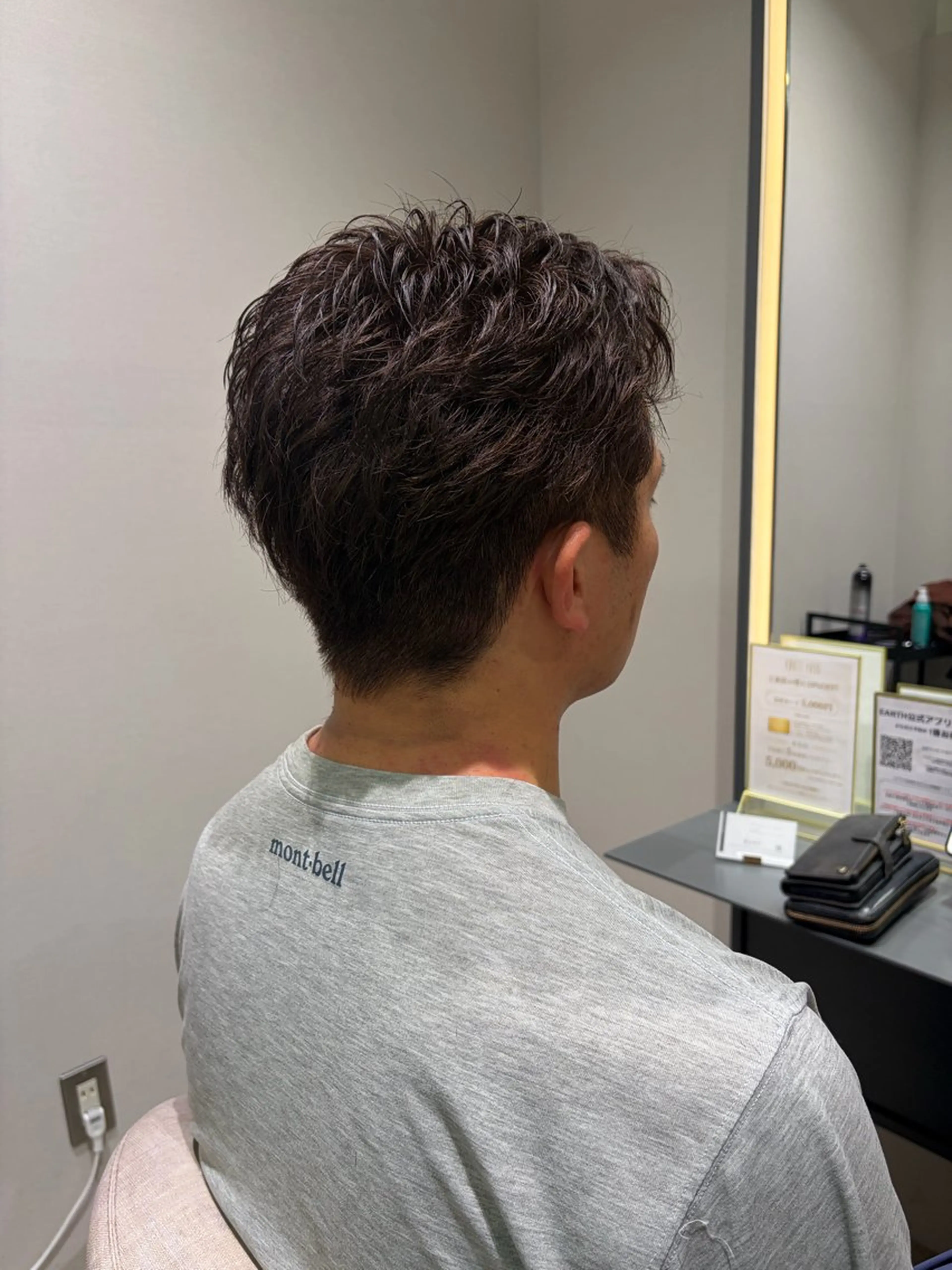 メンズ カット メンズ/￥3300～ EARTH/山崎開世のヘアスタイル