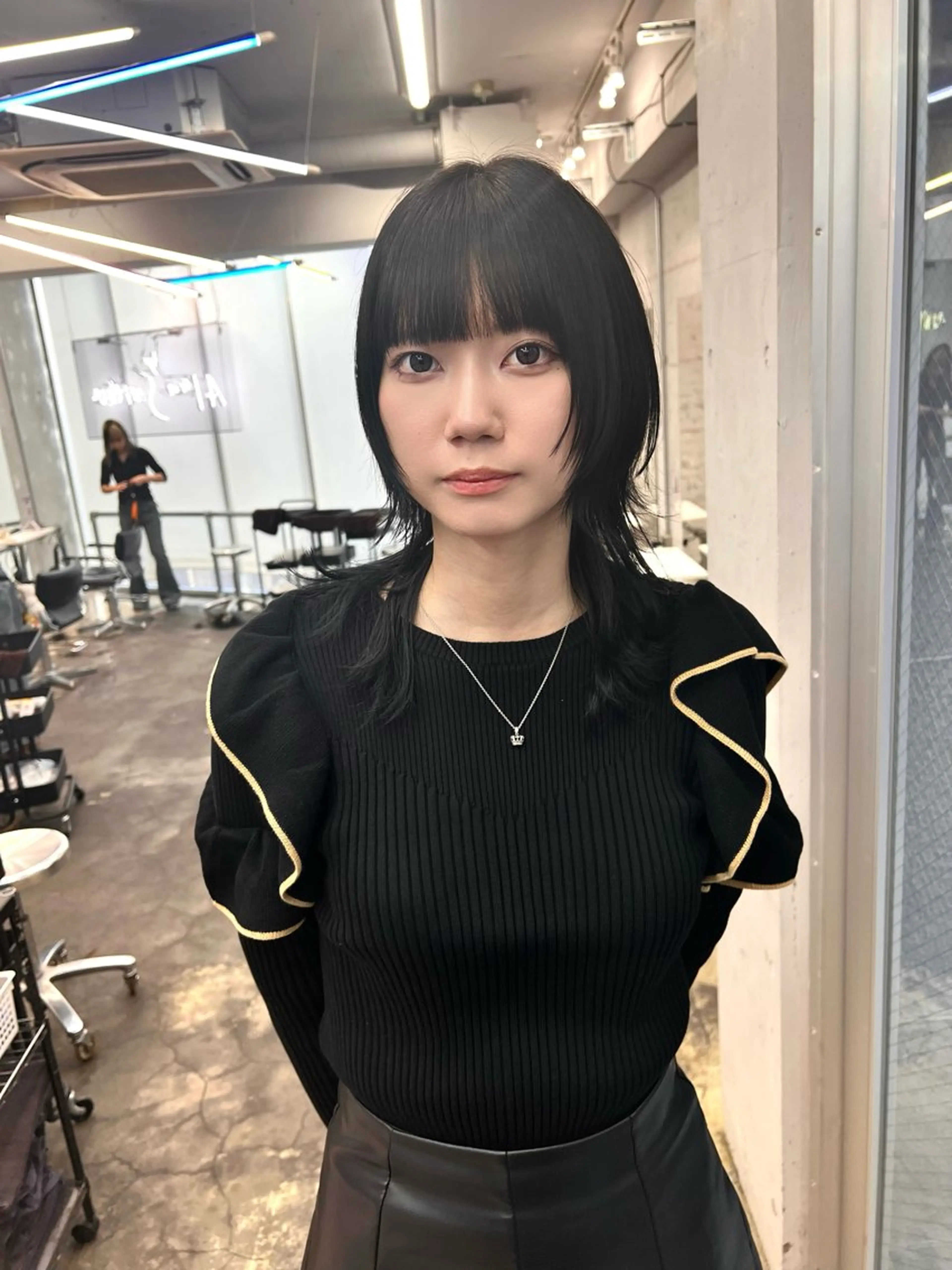 セミロング 🐺ウルフの神🐺 /カラー/けいすけのヘアスタイル