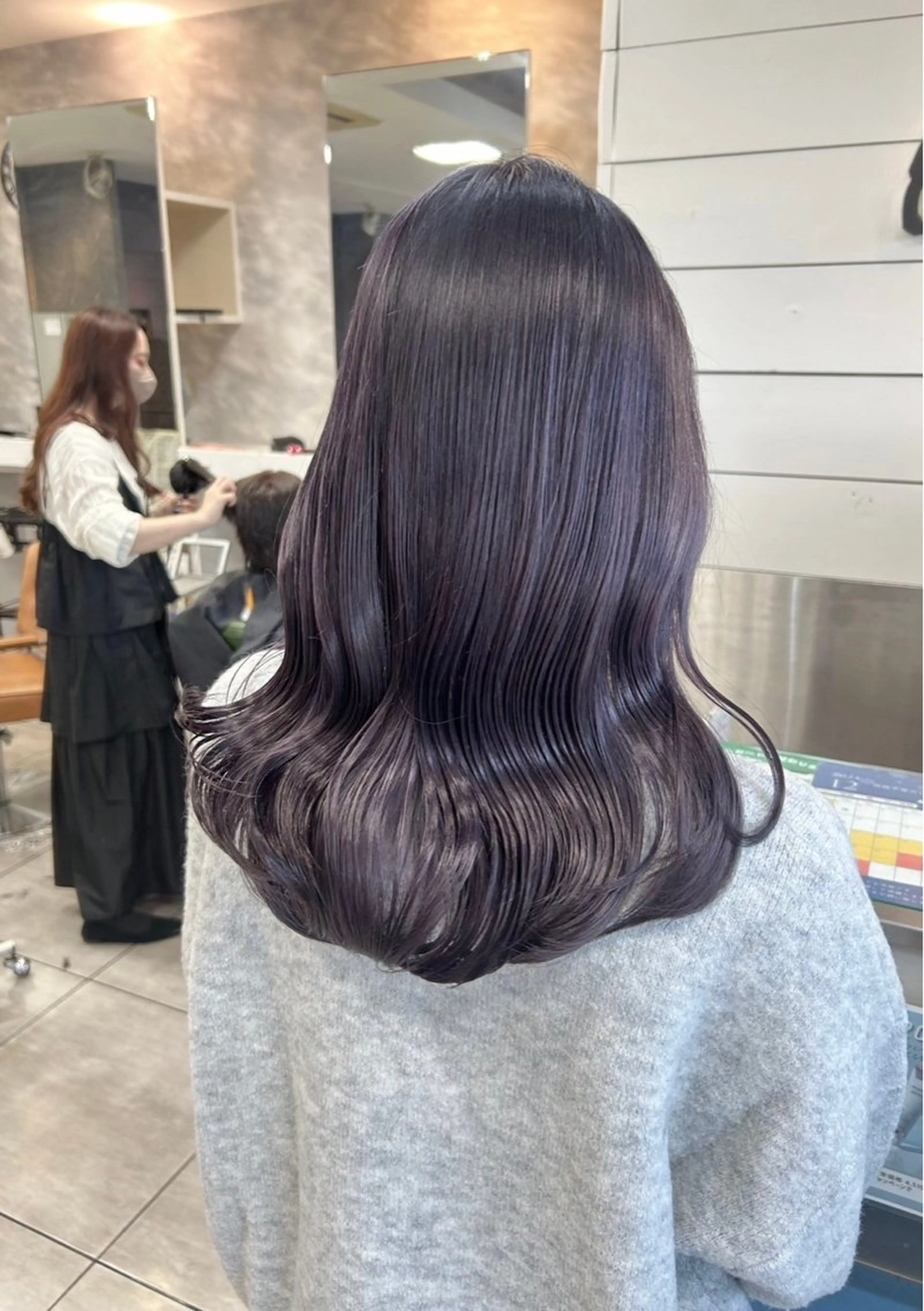 ロング カラー ヘアカラー 🎀艶カラー🎀 よしいあまねのヘアスタイル