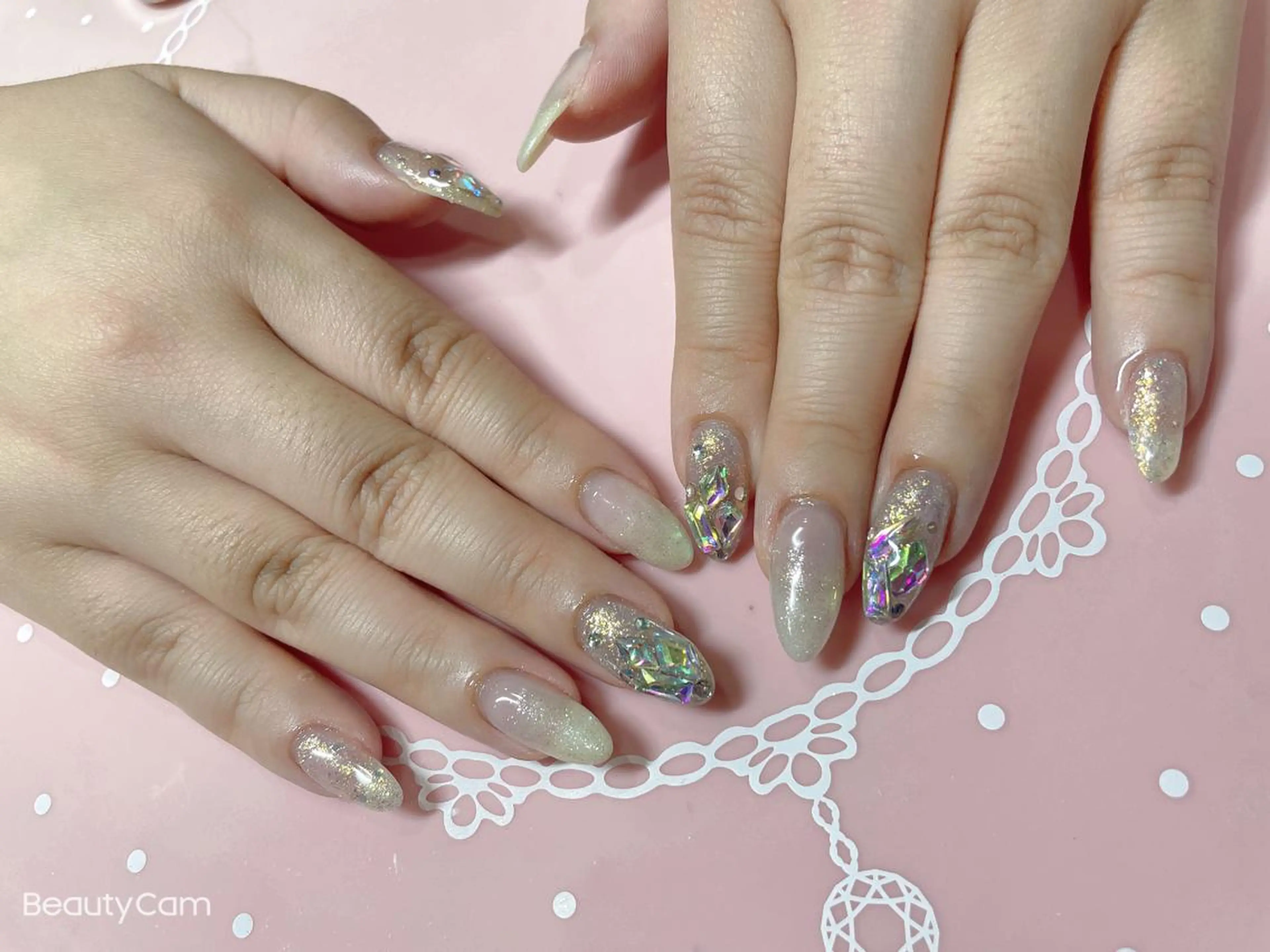 ミディアム ネイル 《LB》ラブリエ Nail&eyeのマツエク・マツパデザイン