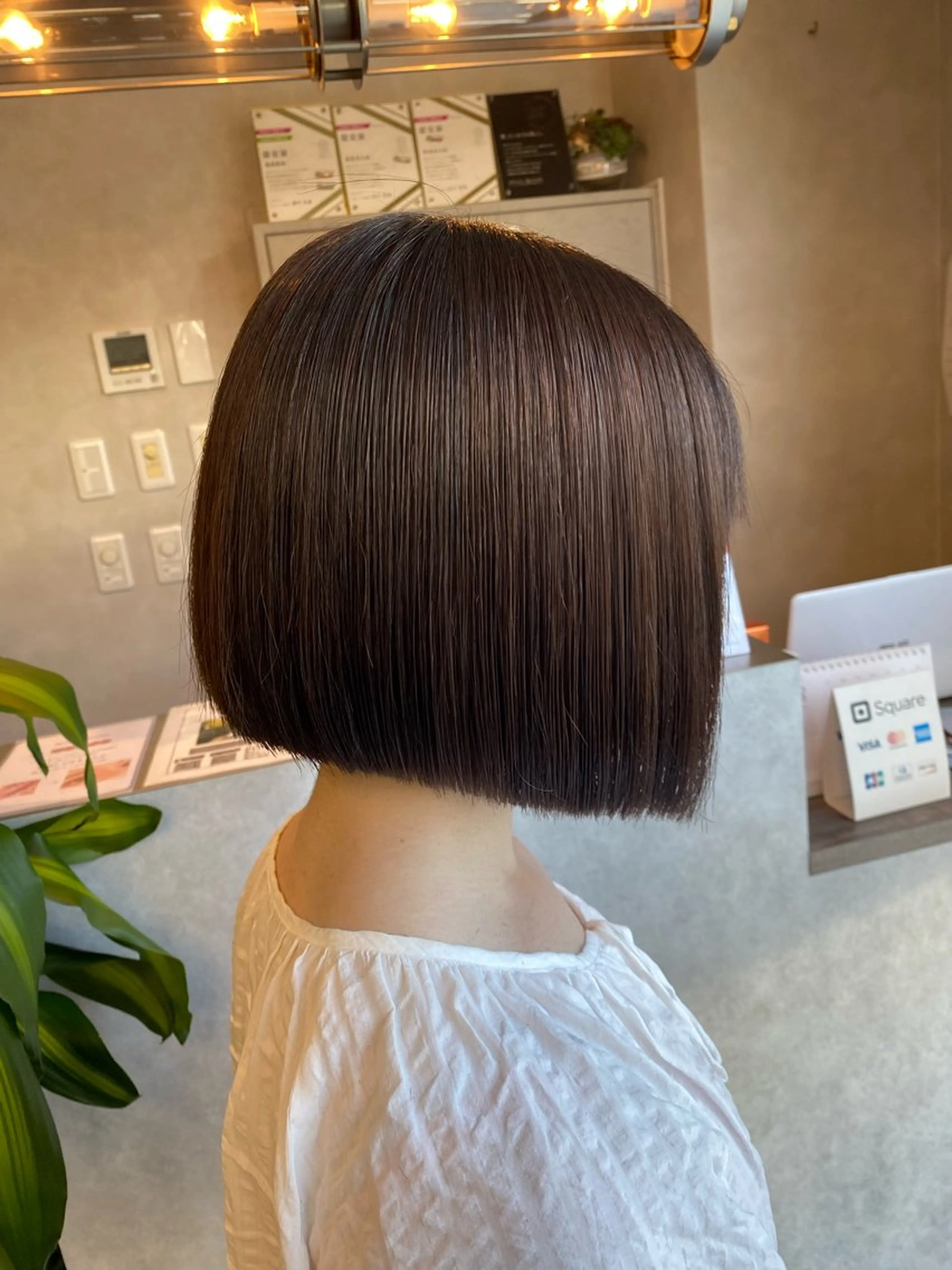 ショート ボブ ななみ/博多/ ブリーチ/髪質改善のヘアスタイル