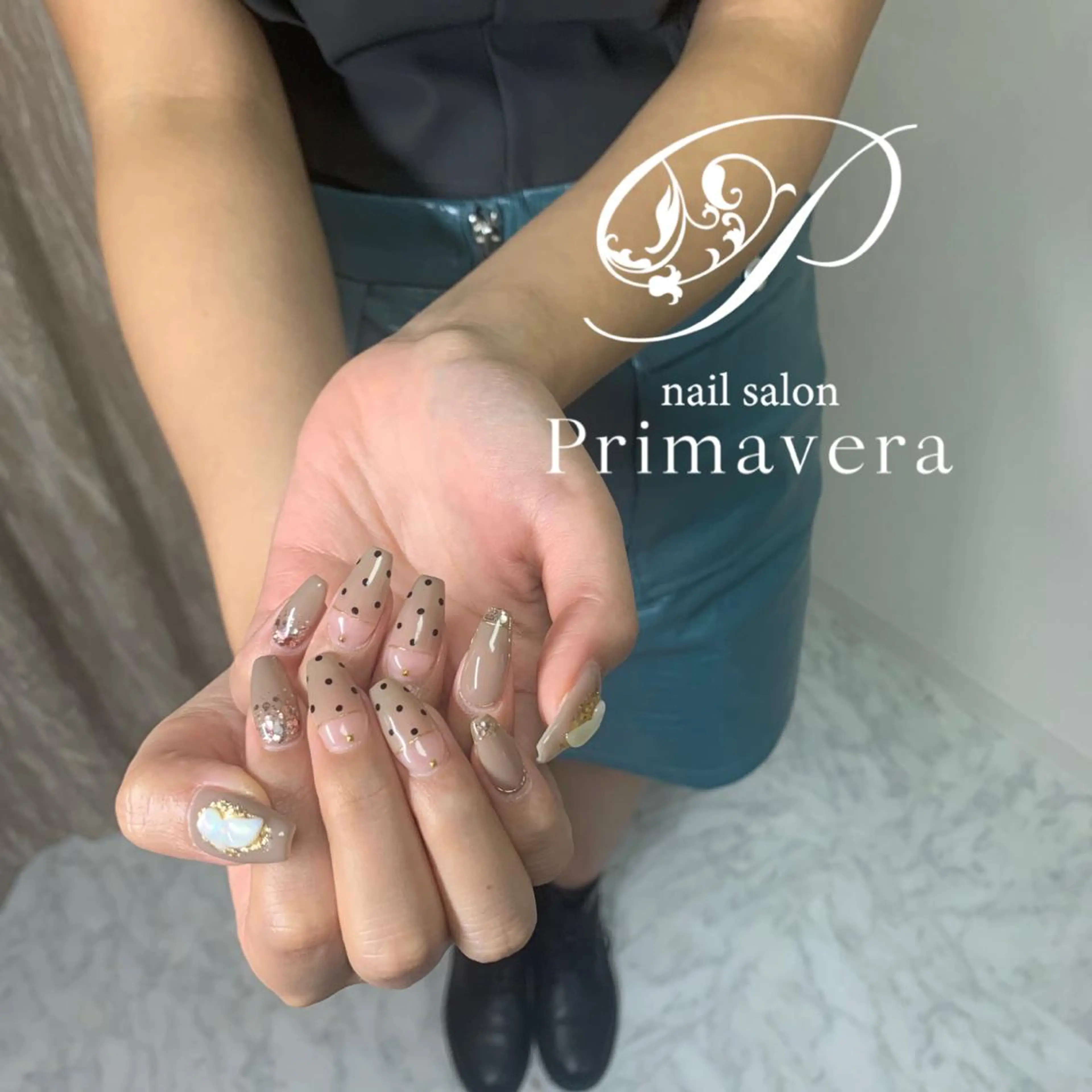 ネイル ハンドネイル Primavera 新横浜🤍美フォルムのネイルデザイン