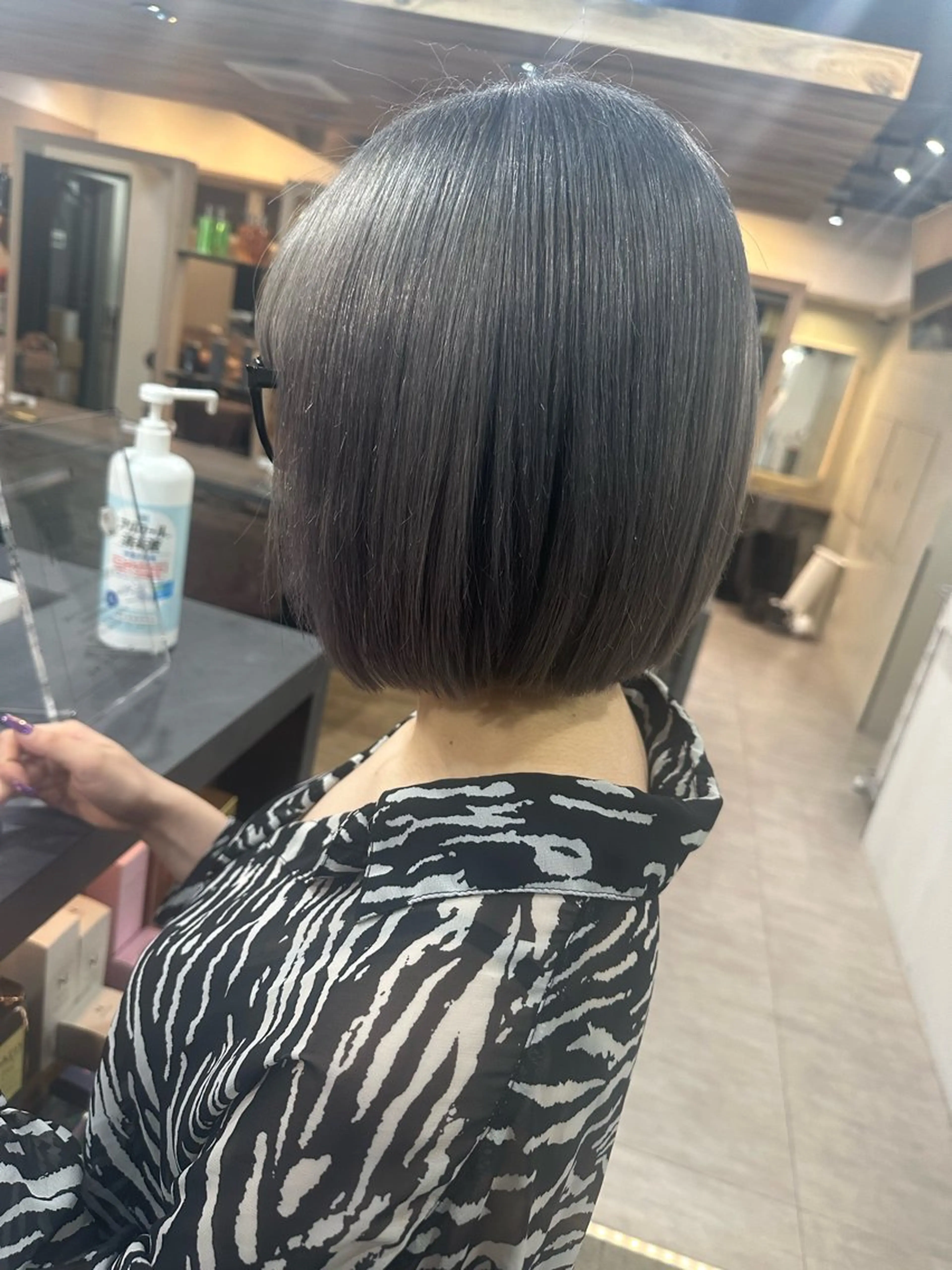 ショート ヘアカラー 横浜lapis amaneのヘアスタイル