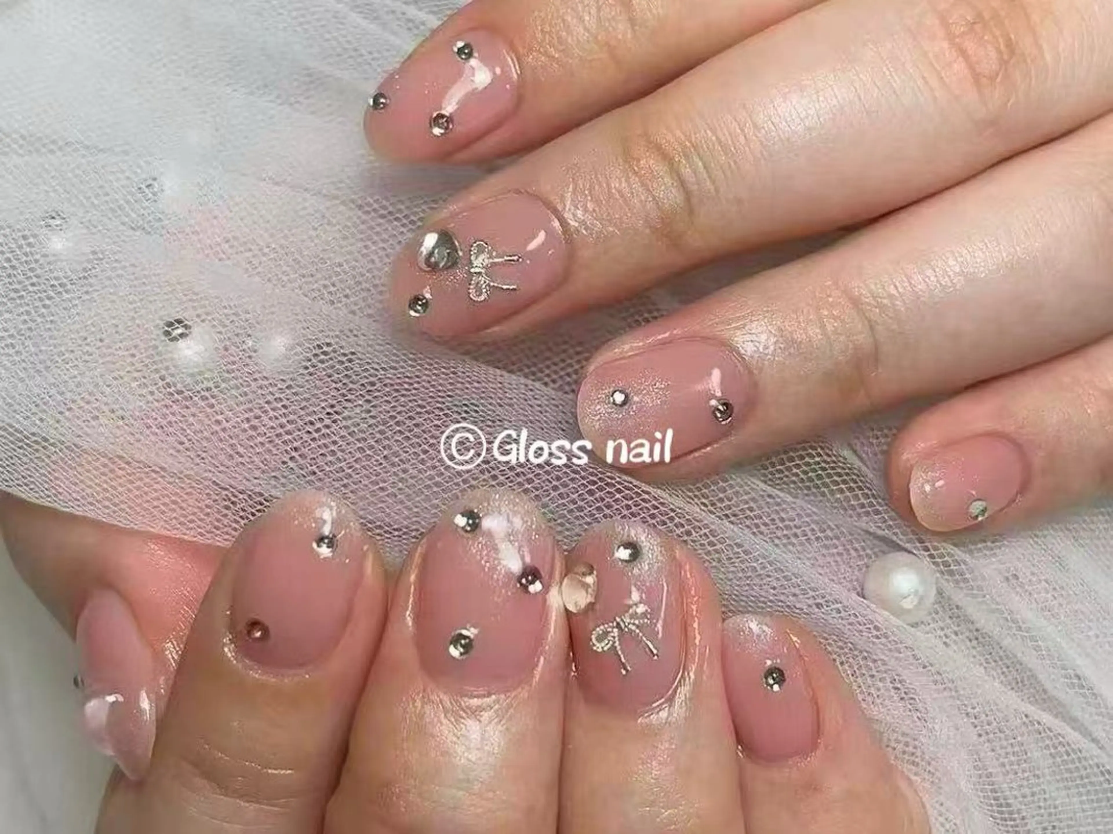 ネイル miho🍎 Gloss nailのネイルデザイン