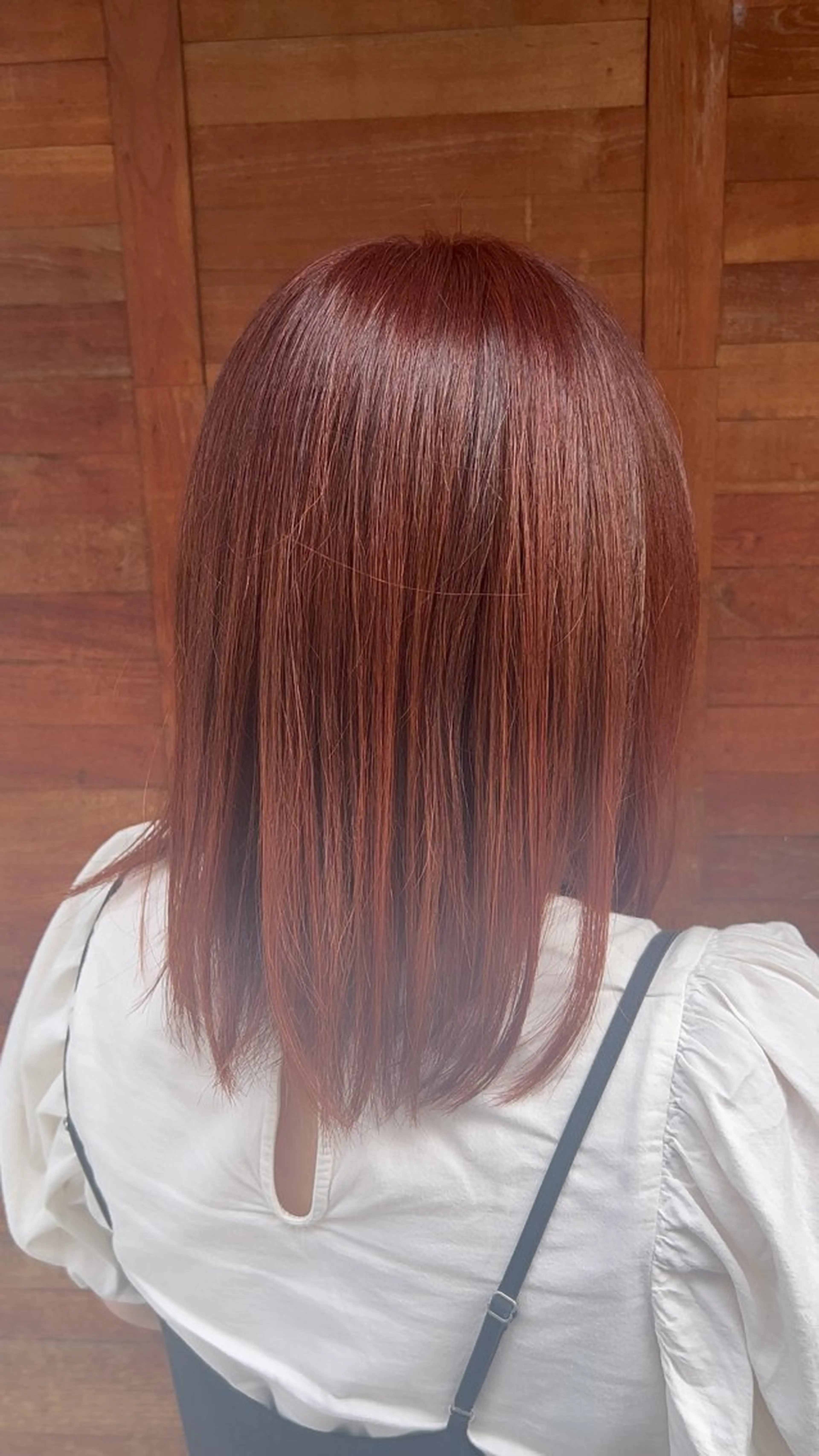 カラー ブラウンカラー オレンジ オレンジブラウン みか ✩⡱のヘアスタイル